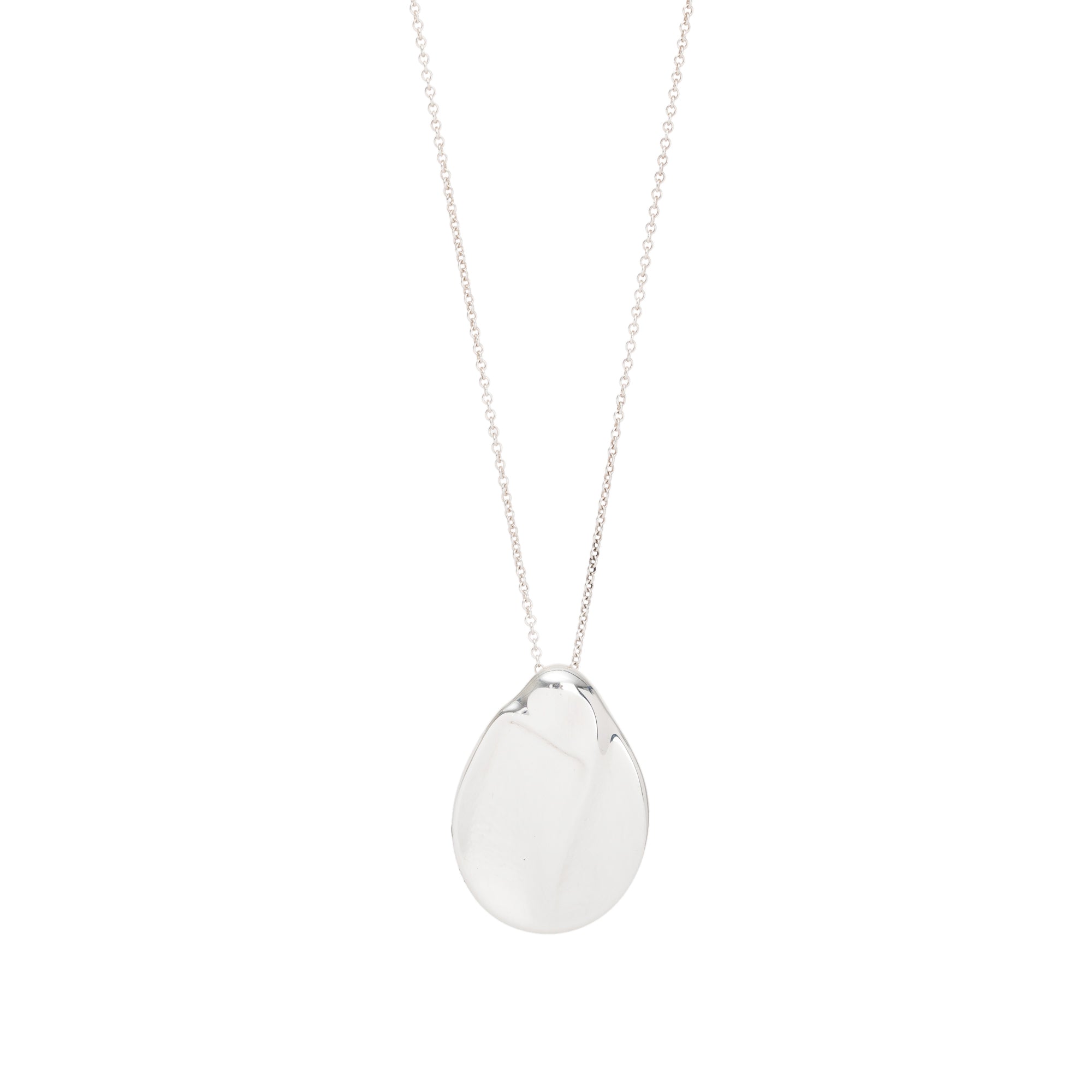 Tiffany & Co. Elsa Peretti Medium Madonna Pendant Necklace