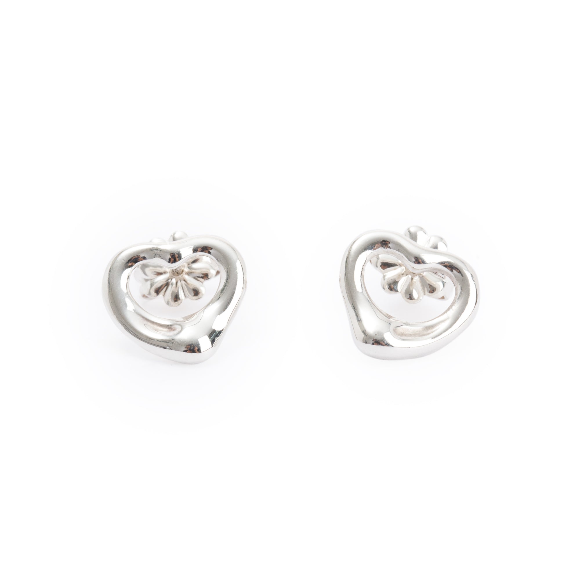 Tiffany & Co. Elsa Peretti Open Heart Earrings, 11 MM