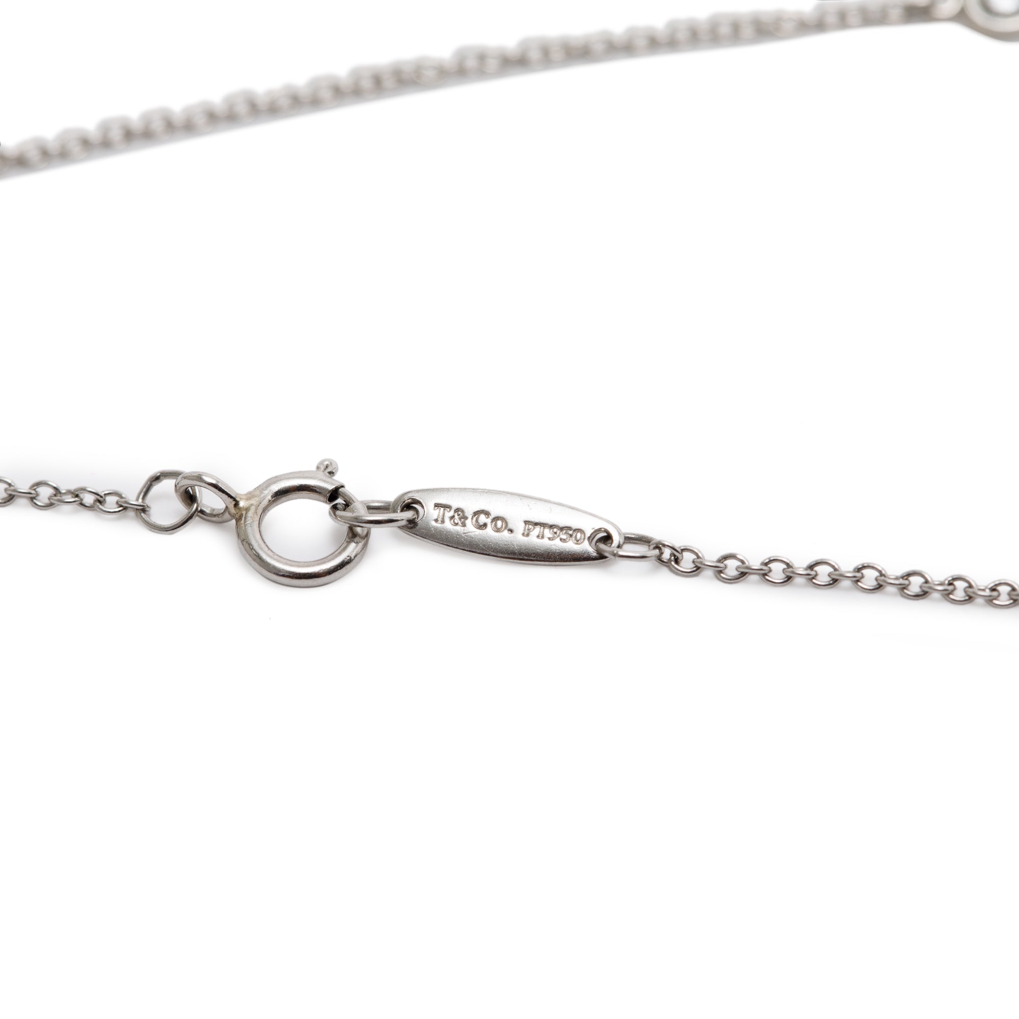 Tiffany & Co. Elsa Peretti Platinum Diamonds by the Yard Bracelet