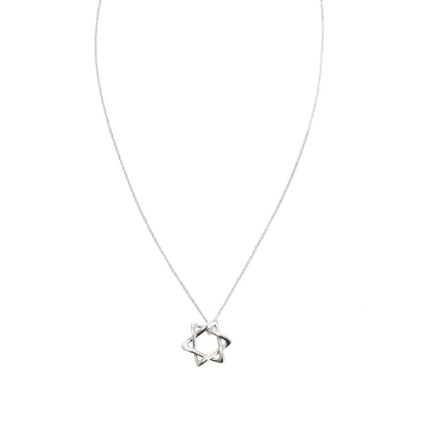 Haari Jewelry: Sterling Silver Merkaba Star of David Kabbalah Necklace,  Jewish Jewelry | Judaica Web Store