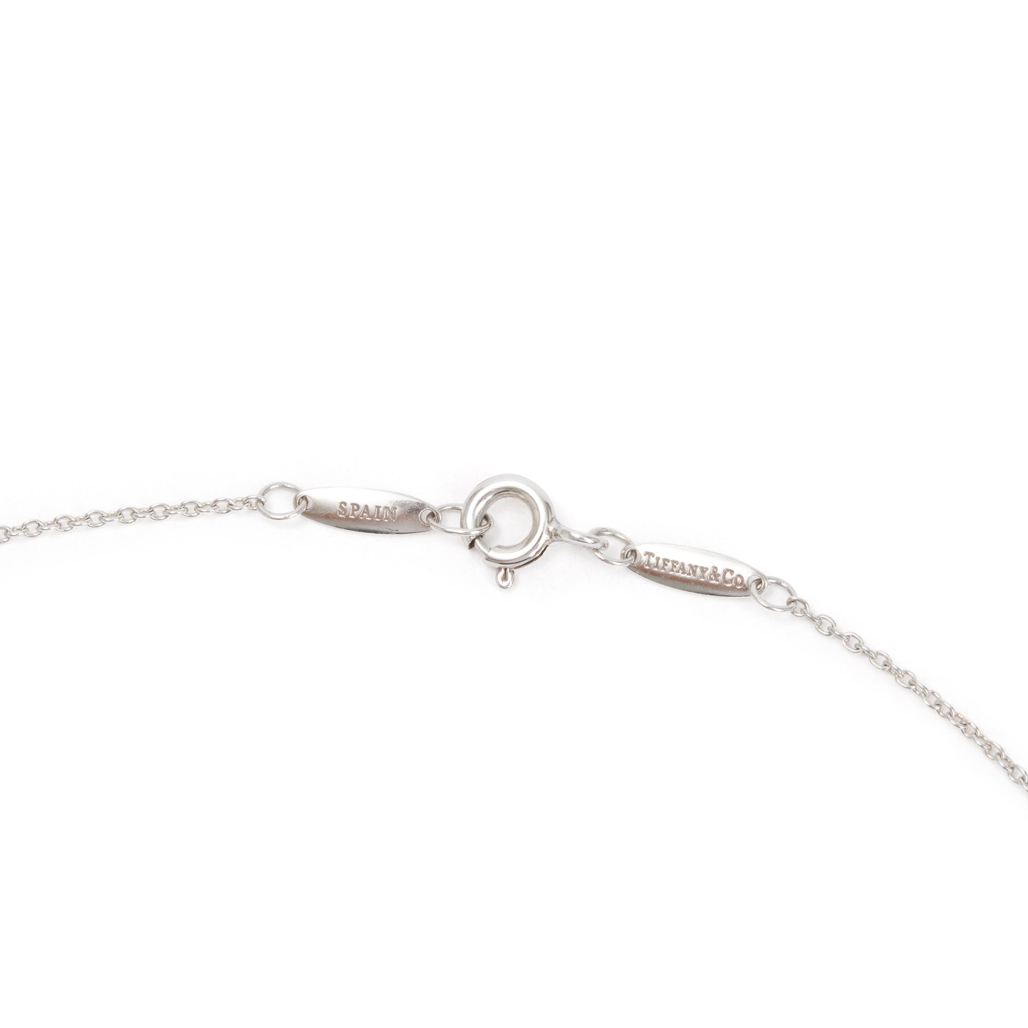 Tiffany & Co. Elsa Peretti Sterling Silver 12 MM Star of David Pendant Necklace