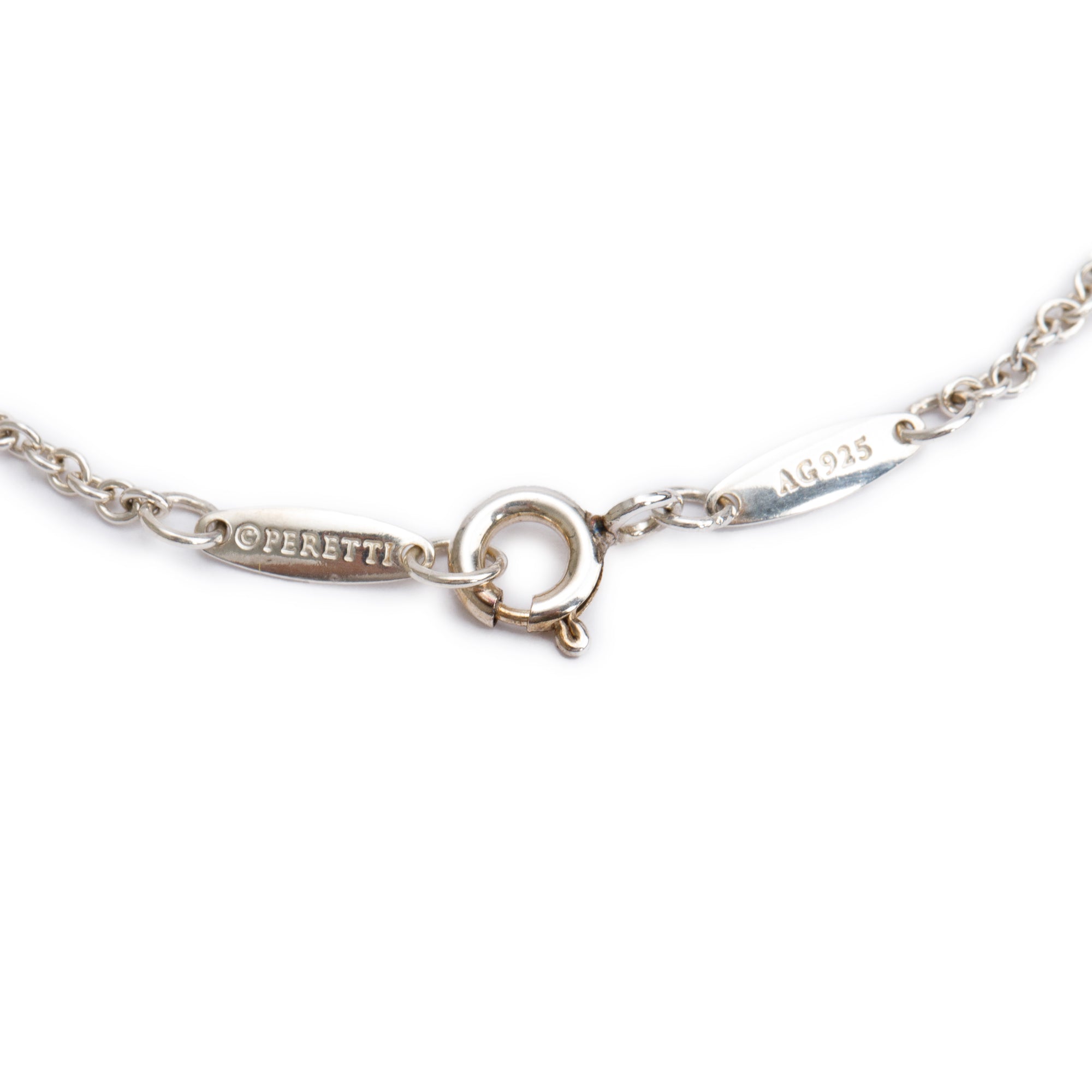 Tiffany & Co. Elsa Peretti Sterling Silver Bean Bracelet