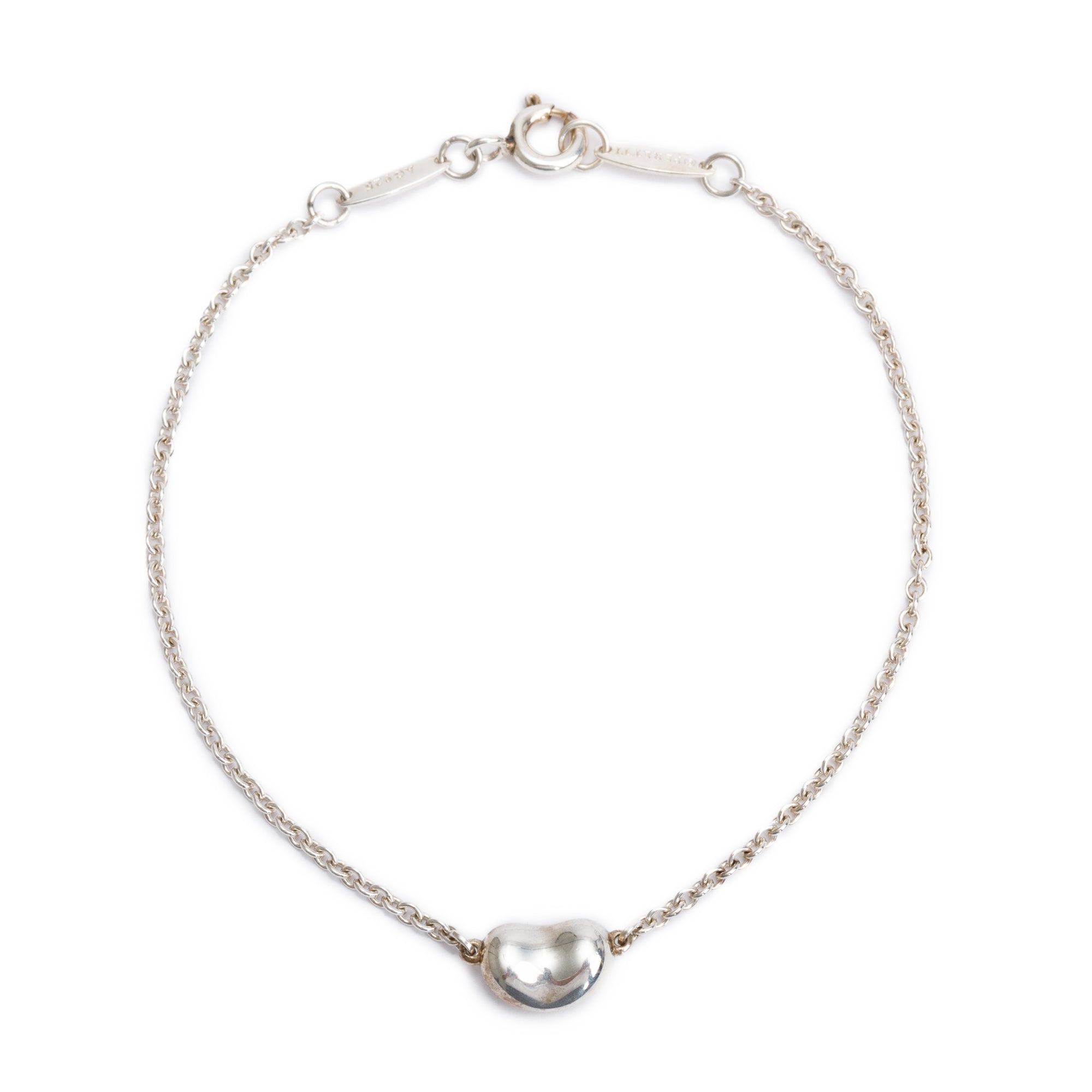 Tiffany & Co. Elsa Peretti Sterling Silver Bean Bracelet