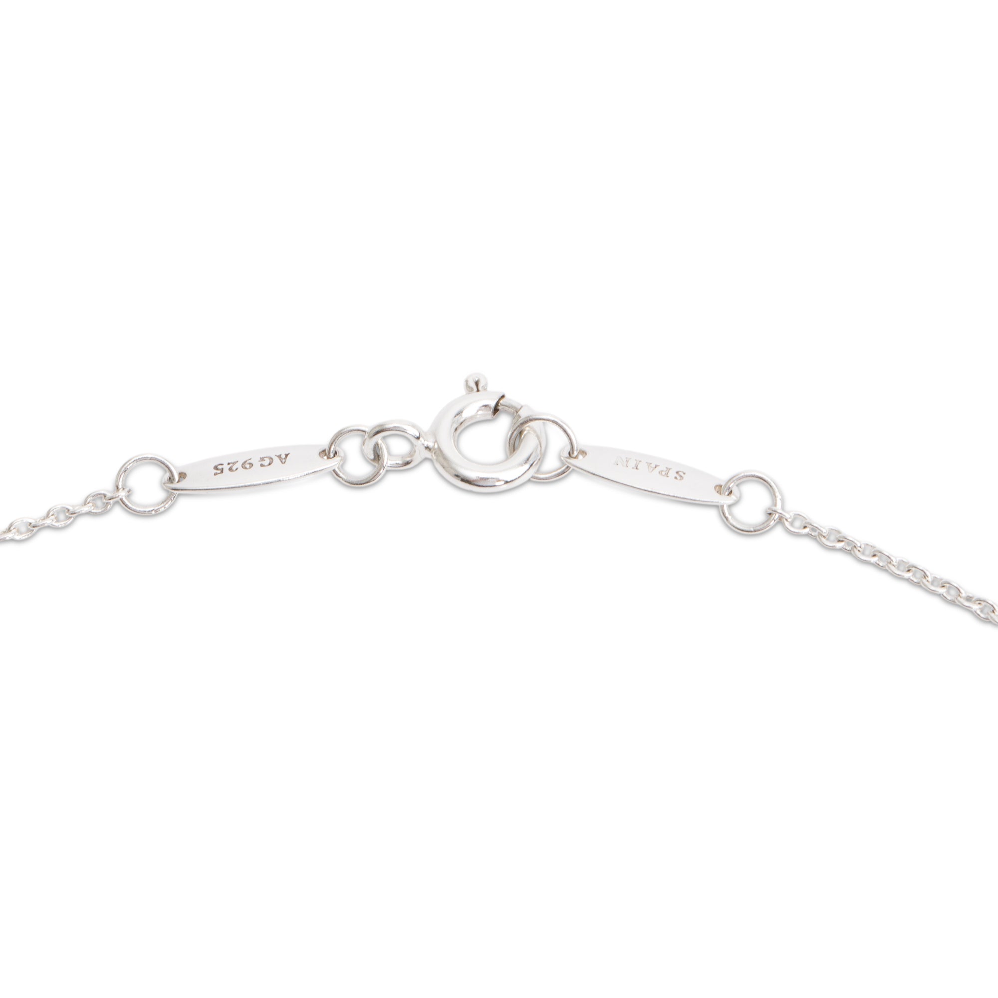 Tiffany & Co. Elsa Peretti Sterling Silver Color by the Yard Turquoise Pendant Necklace