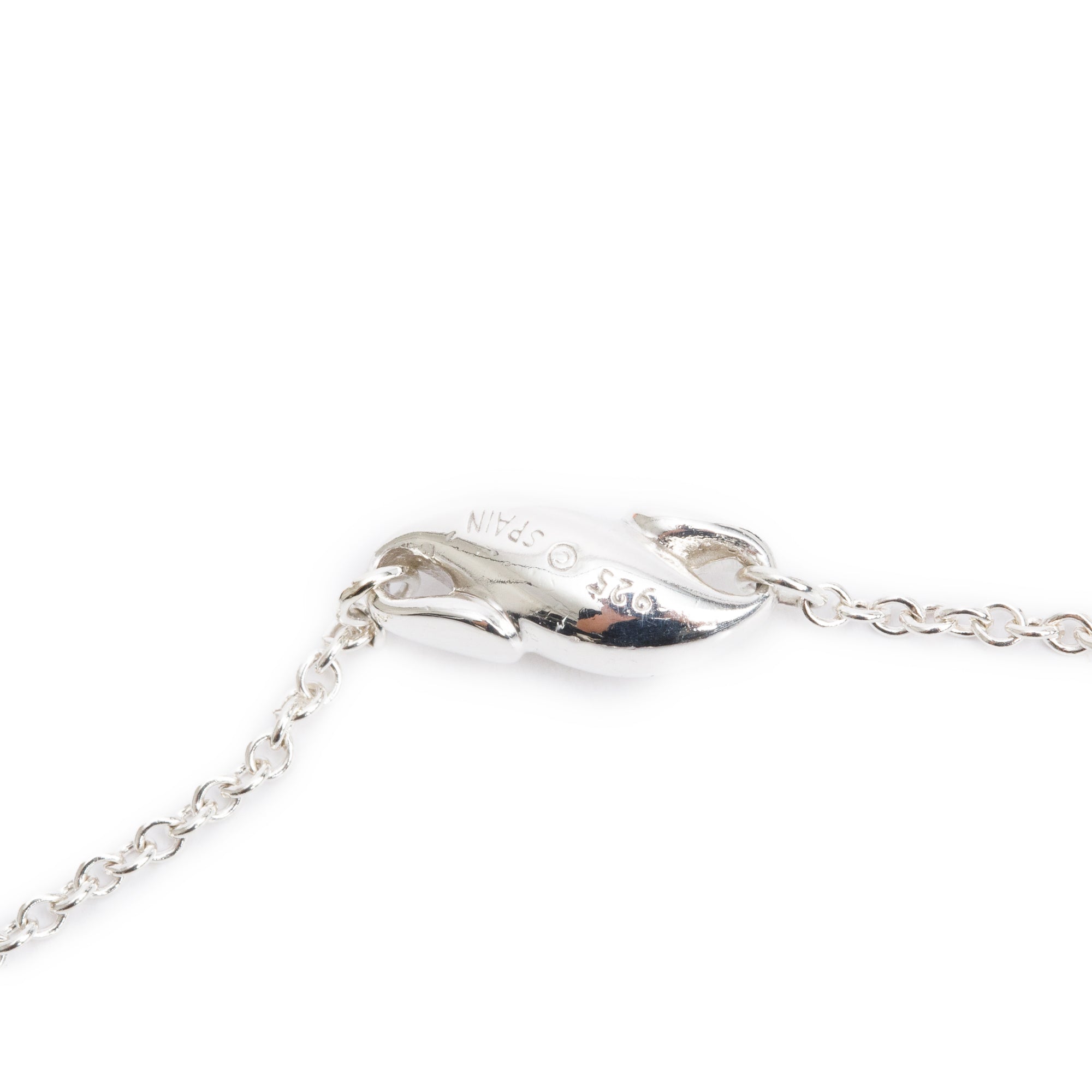 Tiffany & Co. Elsa Peretti Sterling Silver Seahorse Station Necklace