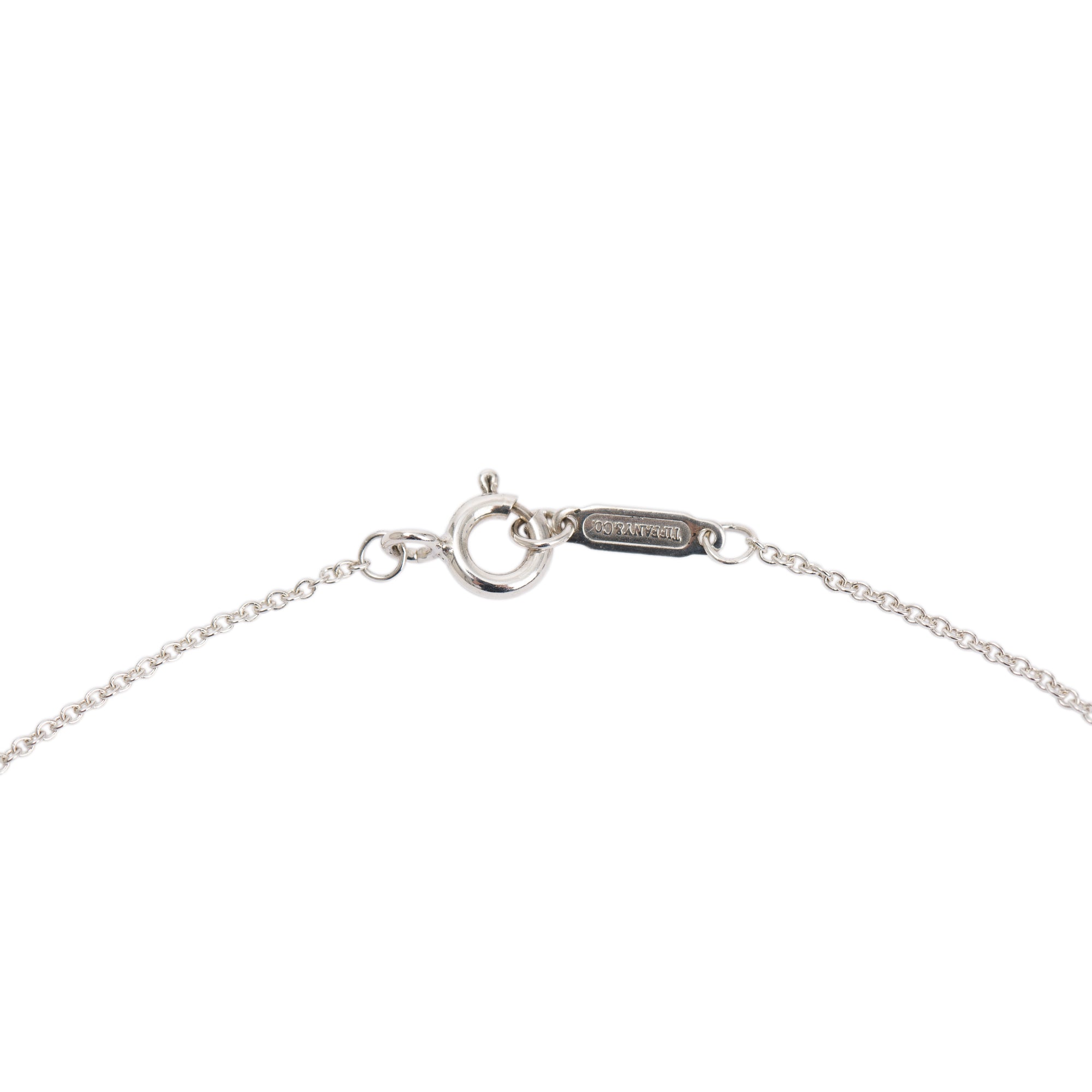 Tiffany & Co. Frank Gehry Sterling Silver Small Orchid Twist Pendant Necklace
