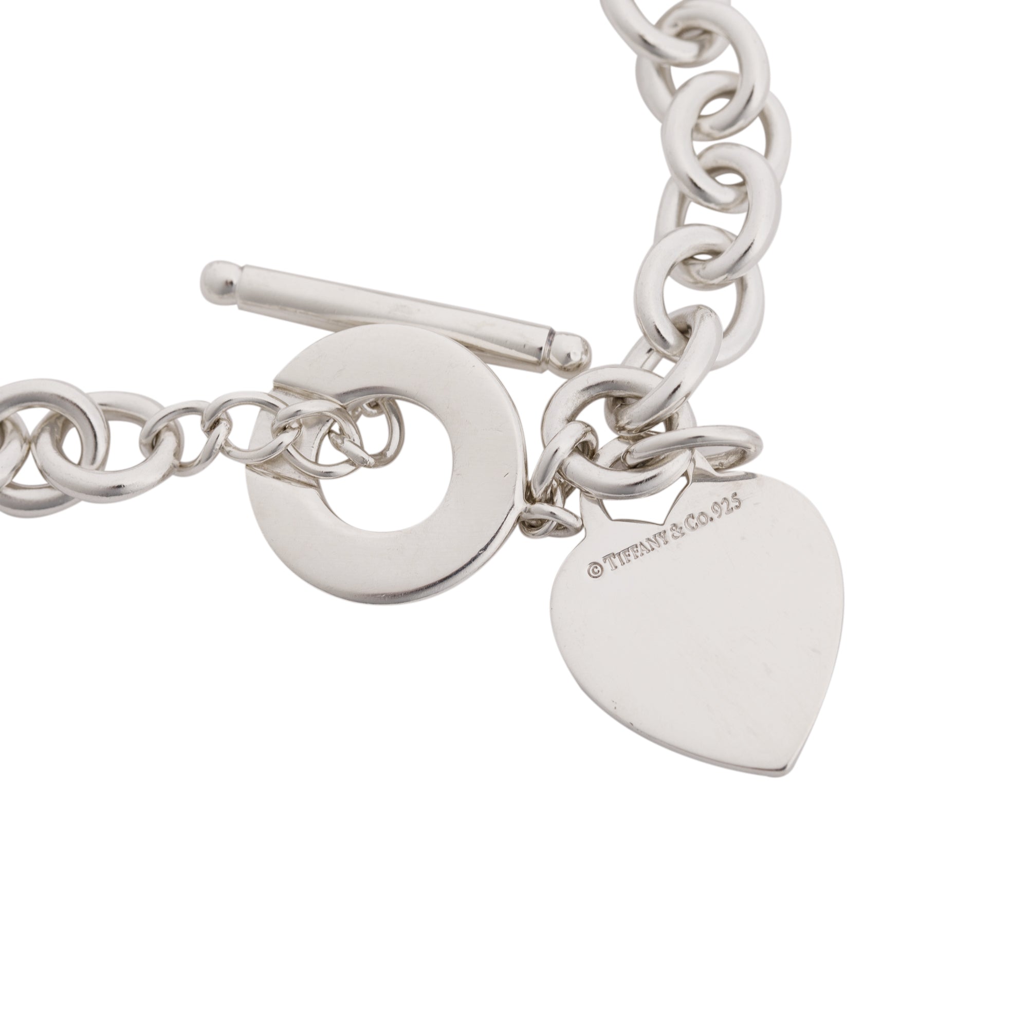 Tiffany & Co. Heart Tag Necklace with Toggle Clasp