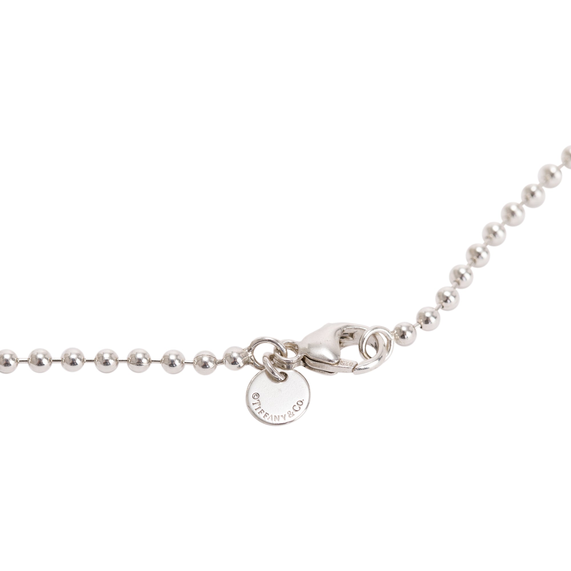 Tiffany & Co. Large Crown Key Pendant Necklace