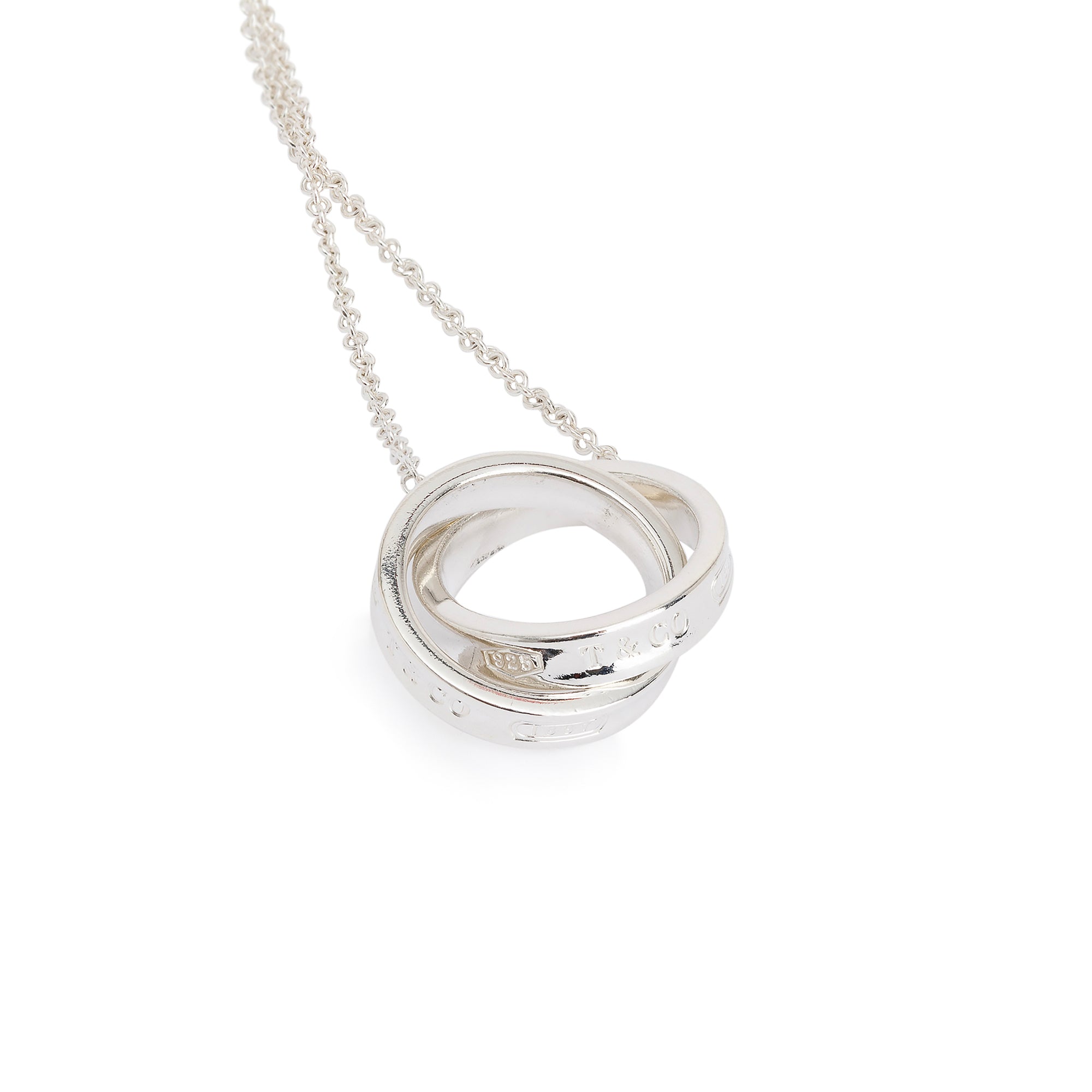 Tiffany & Co. Medium 1837 Interlocking Circles Pendant Necklace