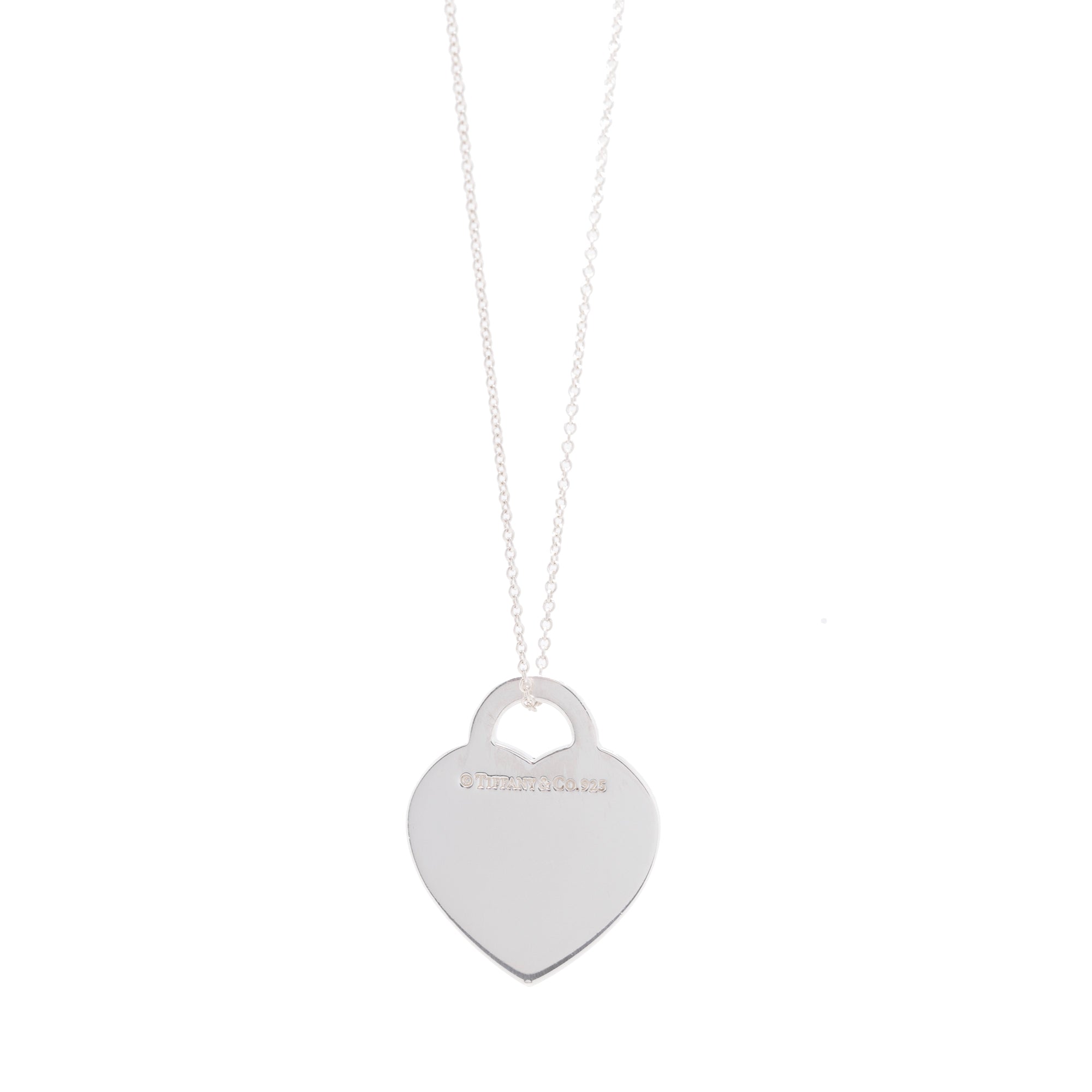 Tiffany & Co. Medium Notes Heart Tag Pendant Necklace