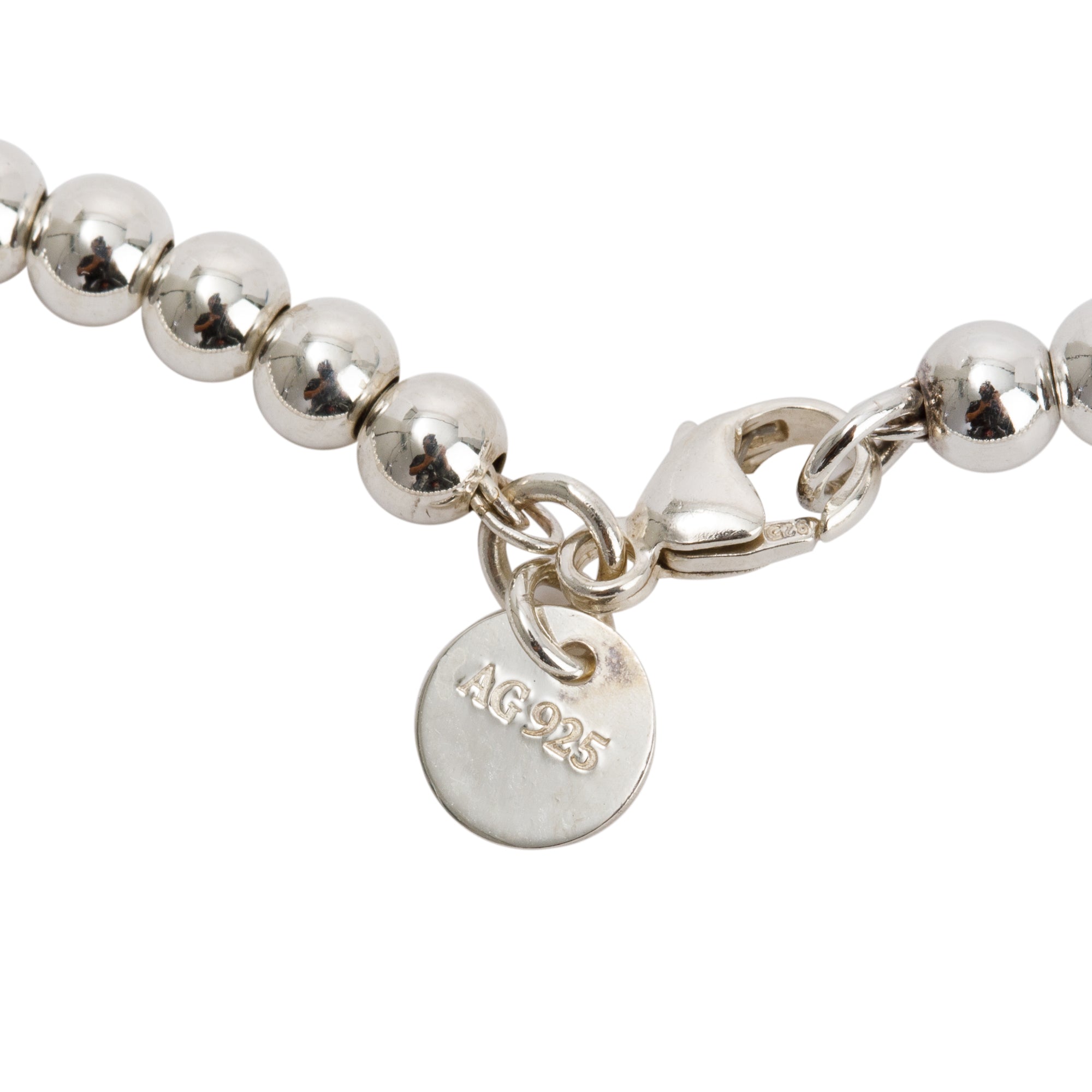 Tiffany & Co. Mini Bow 4 MM Bead Bracelet