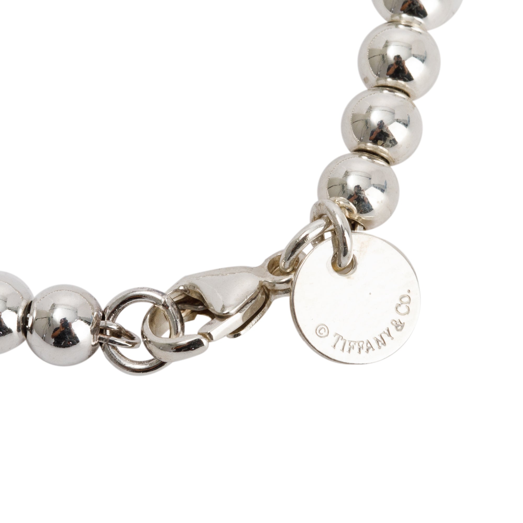 Tiffany & Co. Mini Bow 4 MM Bead Bracelet