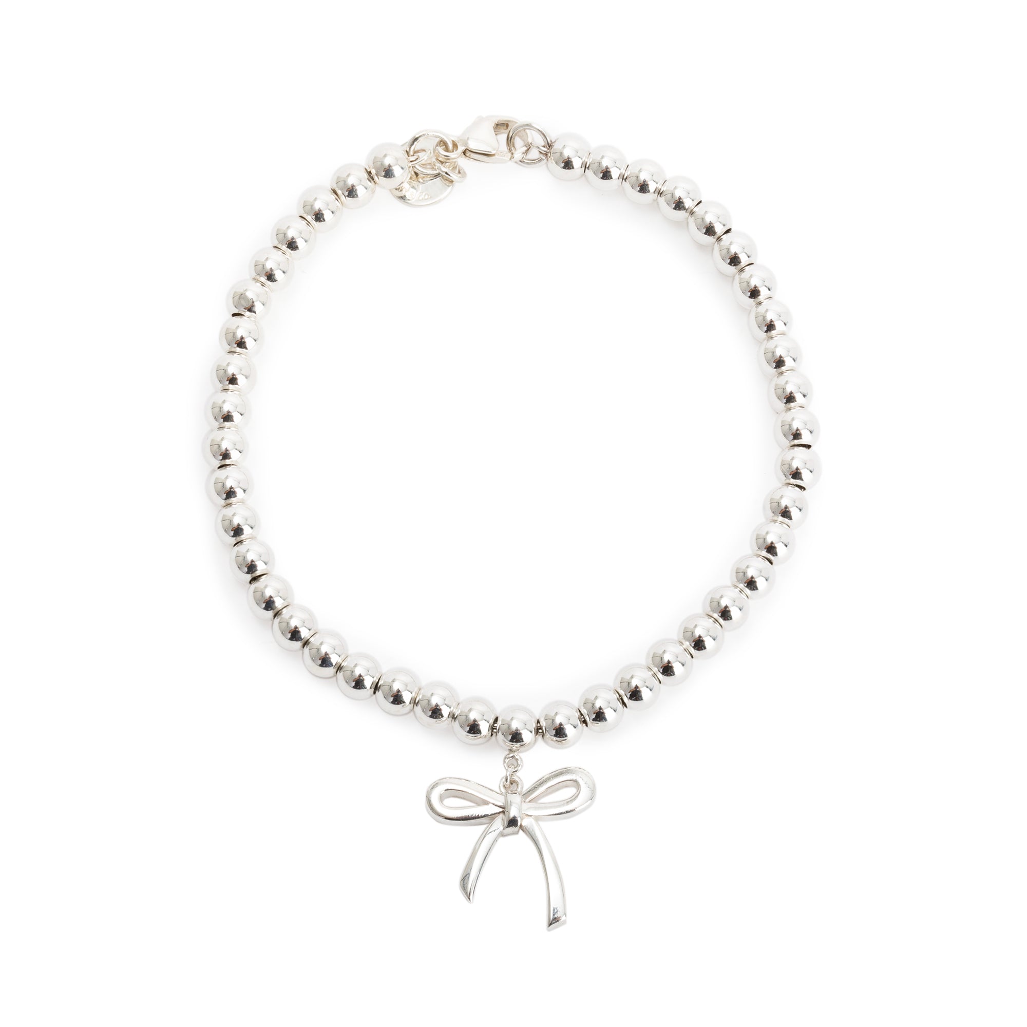 Tiffany & Co. Mini Bow 4 MM Bead Bracelet