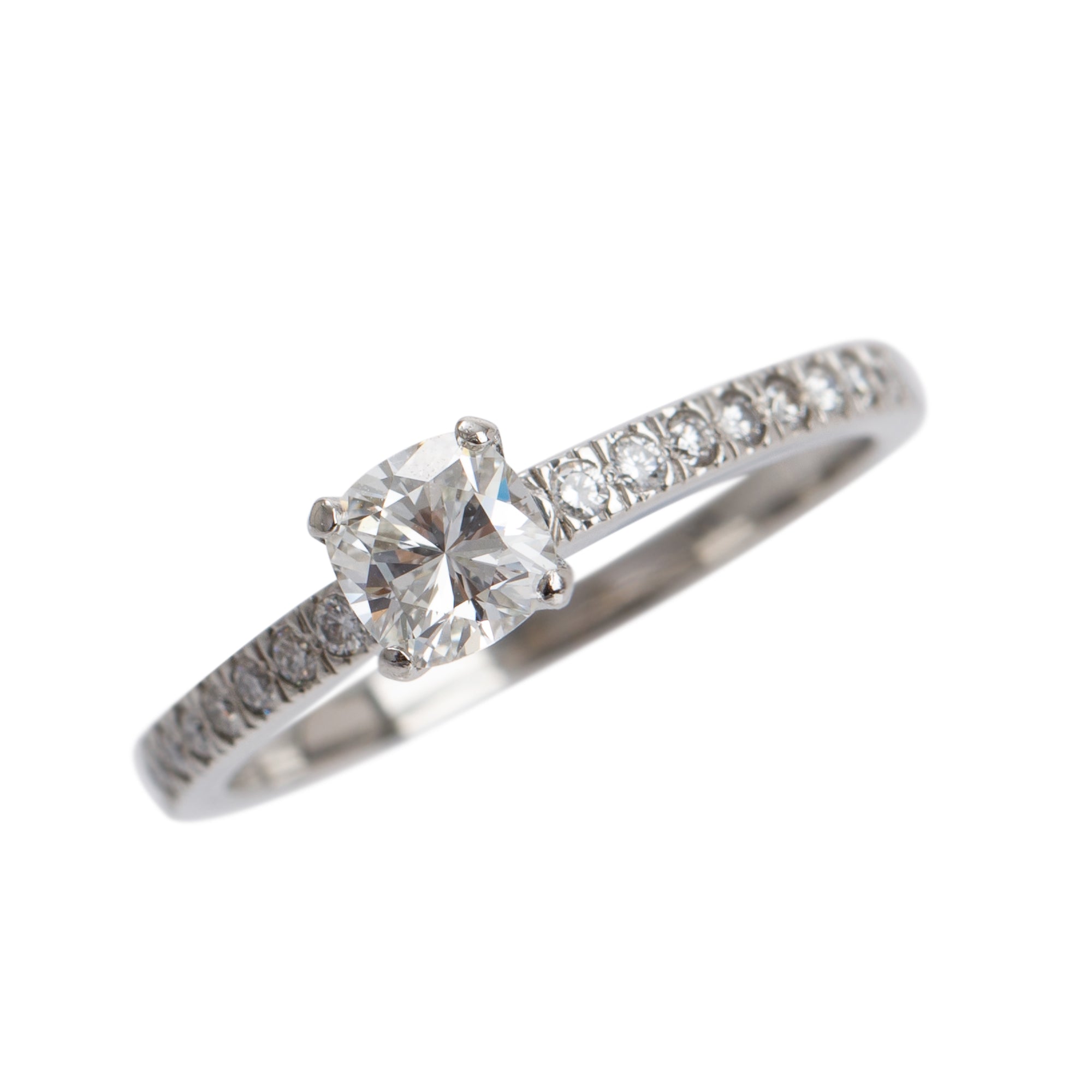 Tiffany & Co. Novo 0.51 ct. Cushion Cut Diamond Engagement Ring