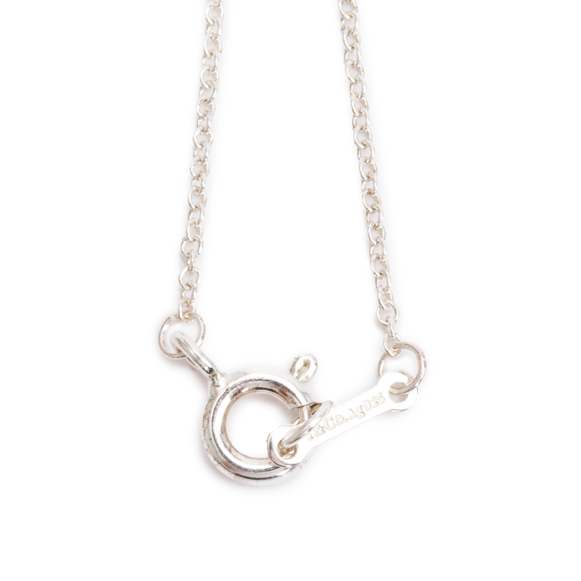 Tiffany & Co. Paloma Picasso Olive Leaf Heart Pendant Necklace