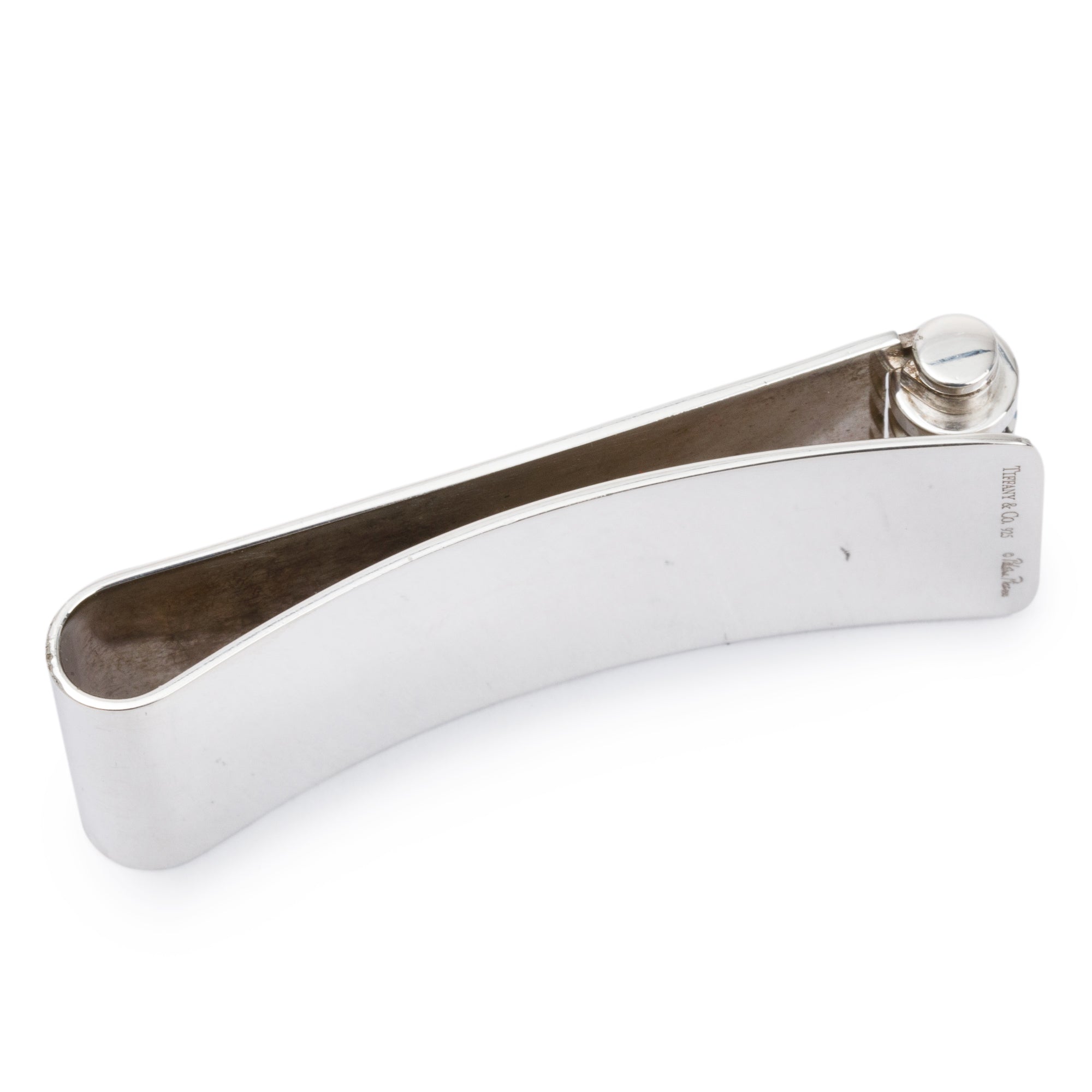 Tiffany & Co. Paloma Picasso Sterling Silver 1837 Money Clip