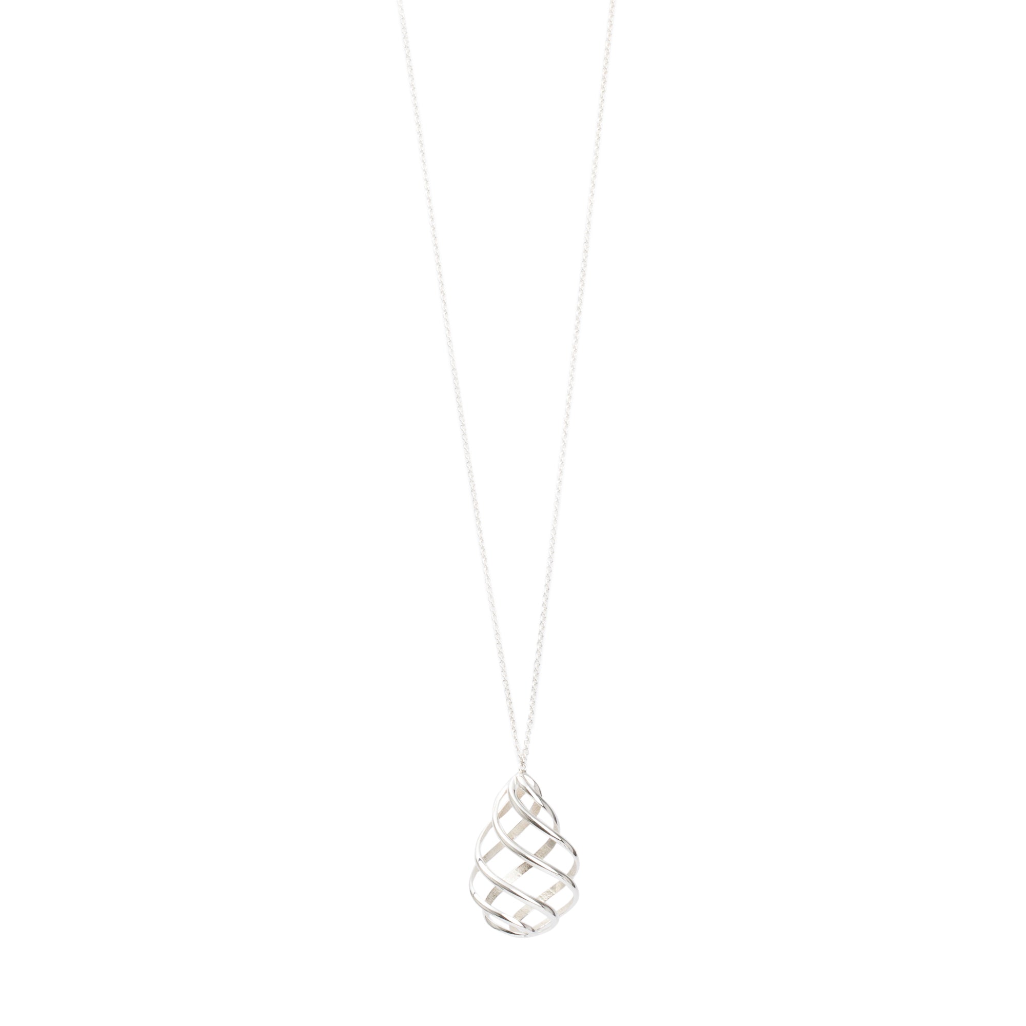 Tiffany & Co. Paloma Picasso Sterling Silver Venezia Luce Pendant Necklace