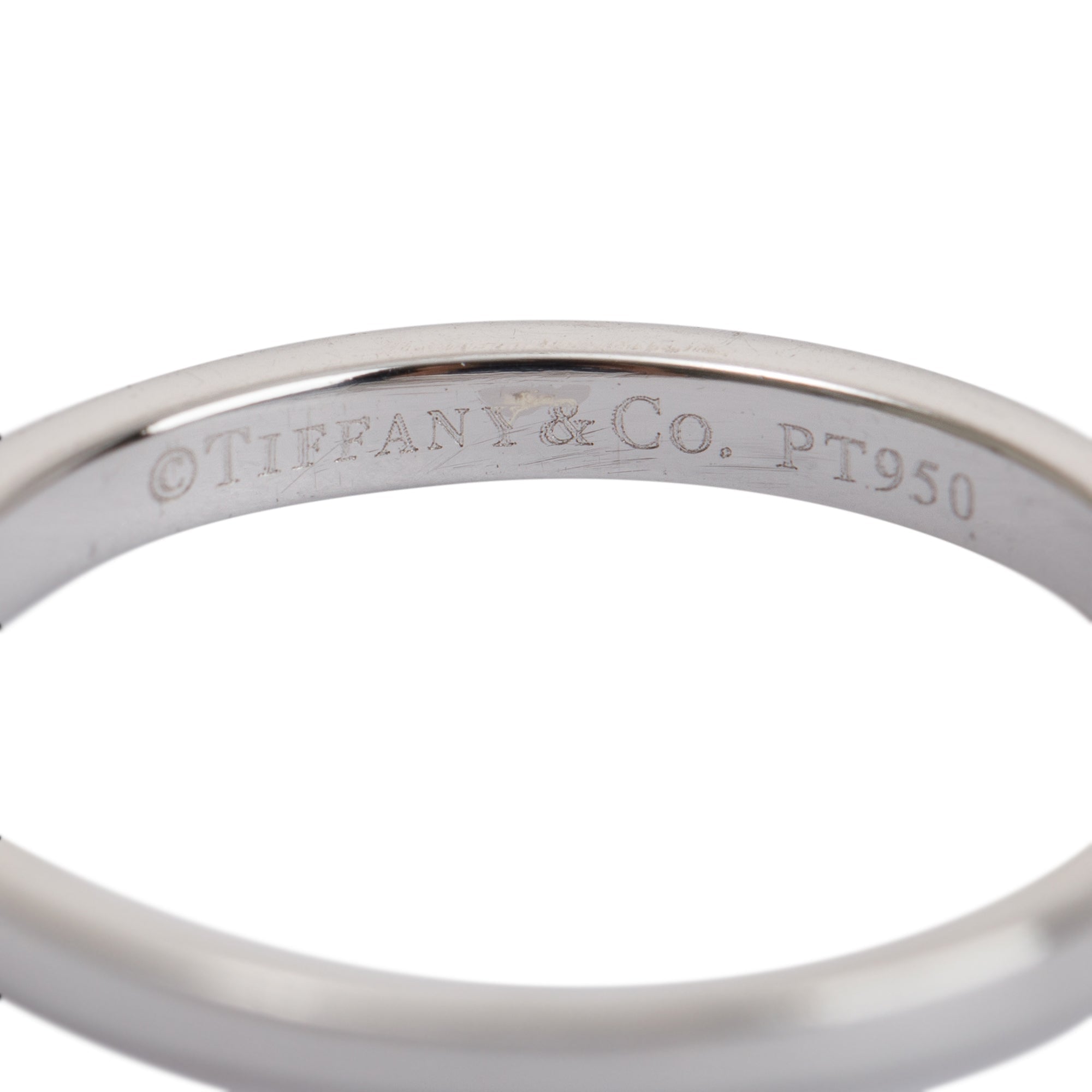 Tiffany & Co. Platinum & Diamond Soleste Half Eternity Ring