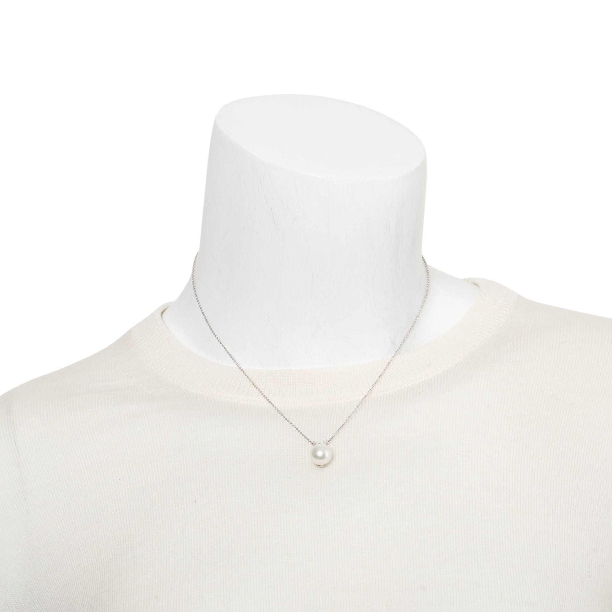 Tiffany & Co. Platinum Victoria South Sea Pearl & Diamond Pendant Necklace