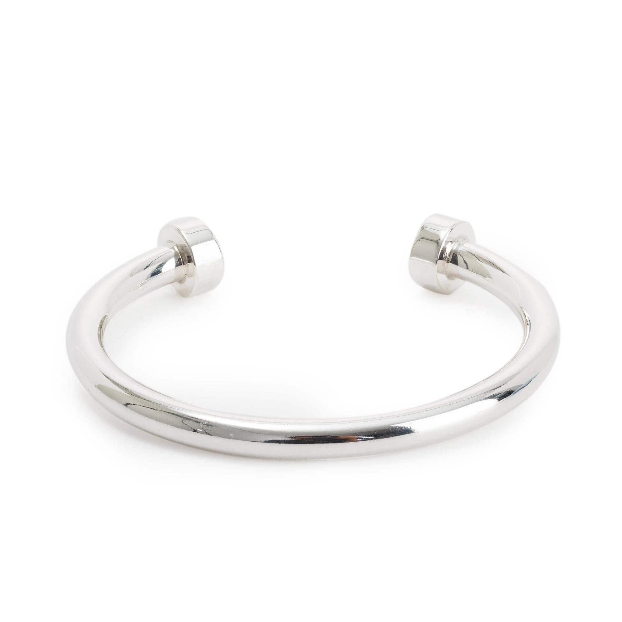 Tiffany & Co. Return to Tiffany Circle Edge Cuff