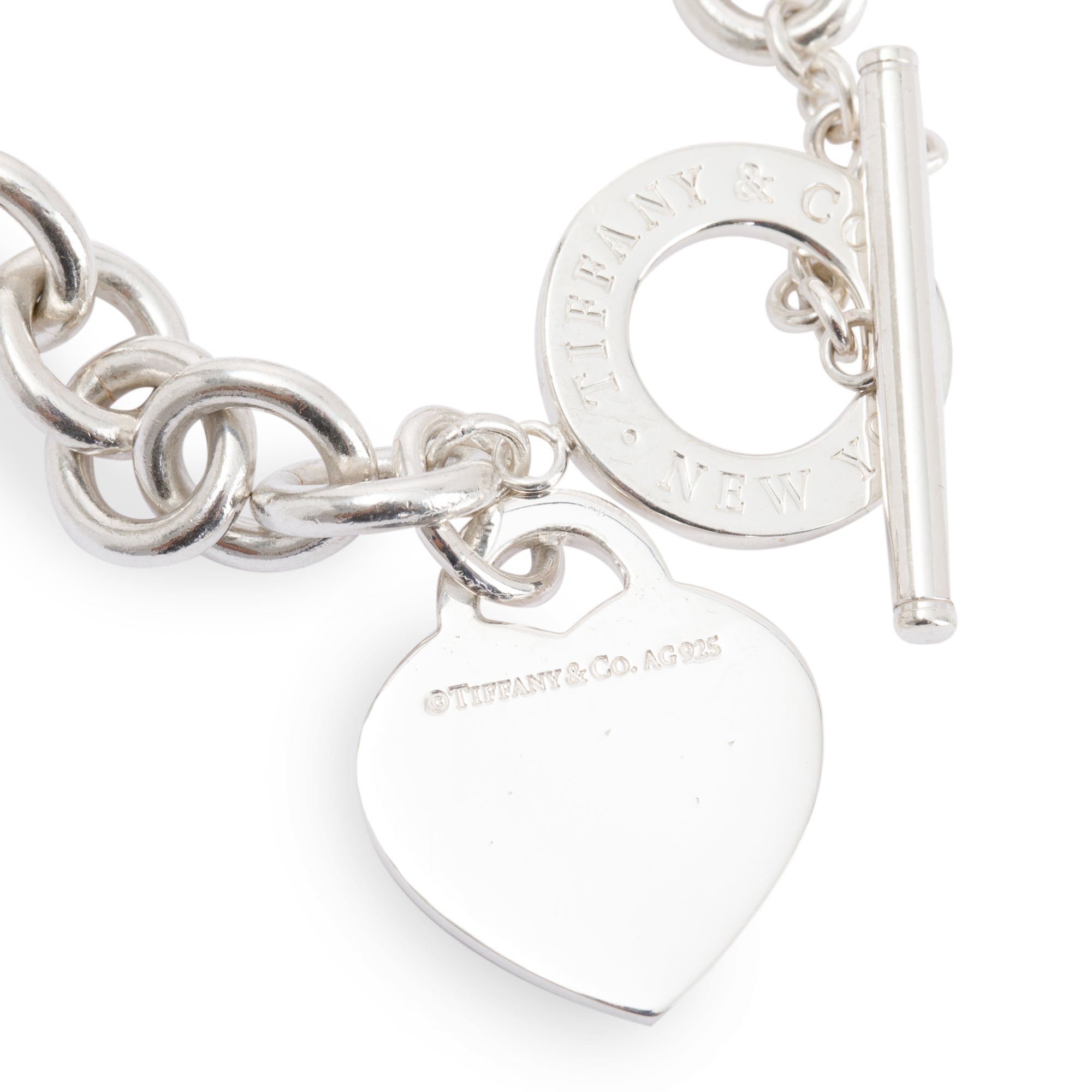 Tiffany Return to Tiffany Heart Tag Charm Bracelet with