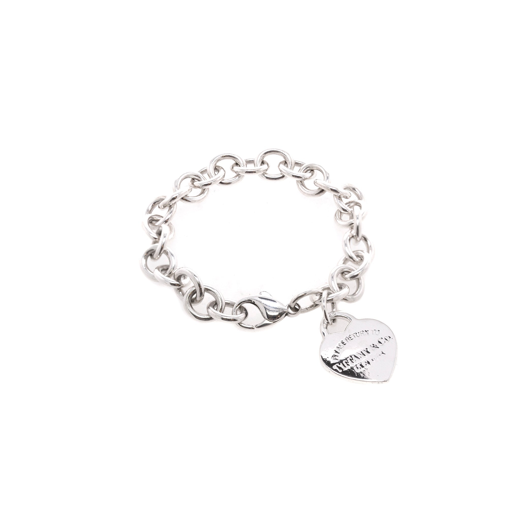 Tiffany & Co. Return to Tiffany Heart Tag Charm Bracelet