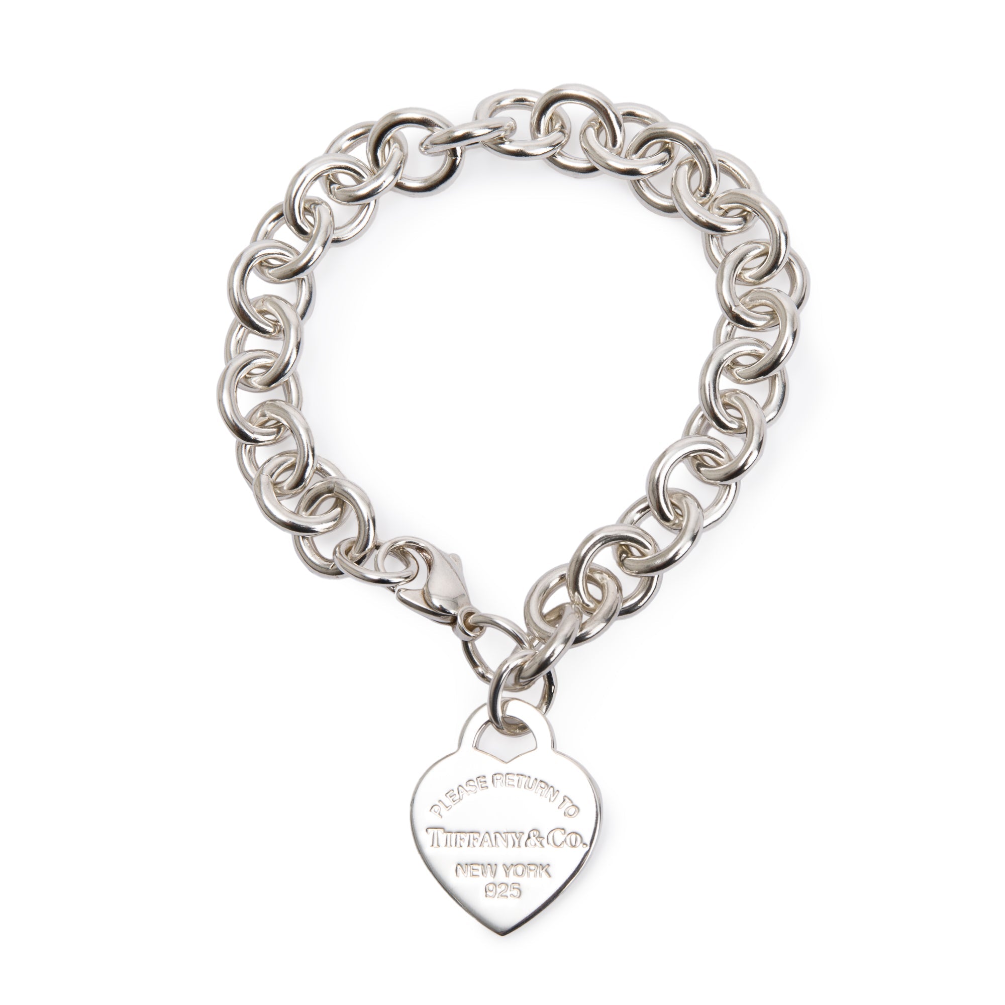 Tiffany & Co. Return to Tiffany Heart Tag Charm Bracelet