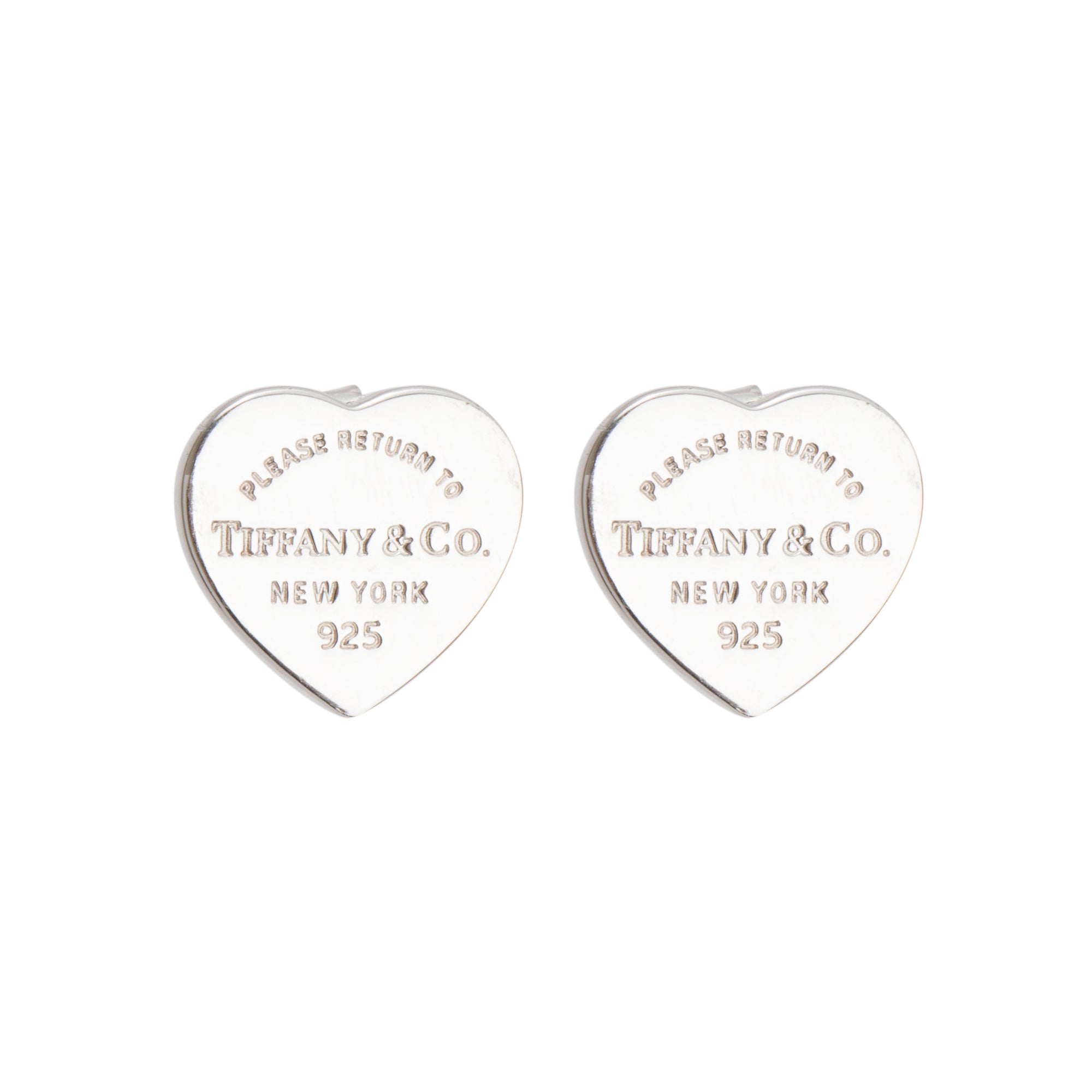 Tiffany & Co. Return to Tiffany Mini Heart Tag Stud Earrings