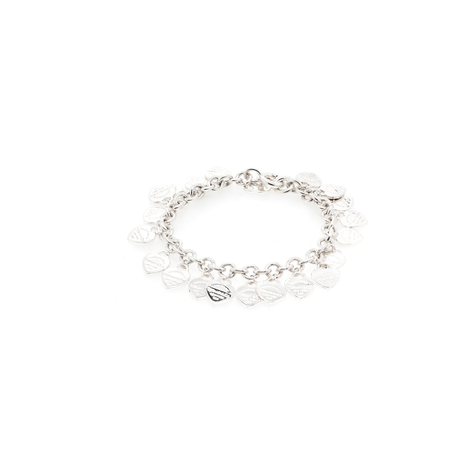 Tiffany & Co. Return to Tiffany Multi-Heart Tag Bracelet