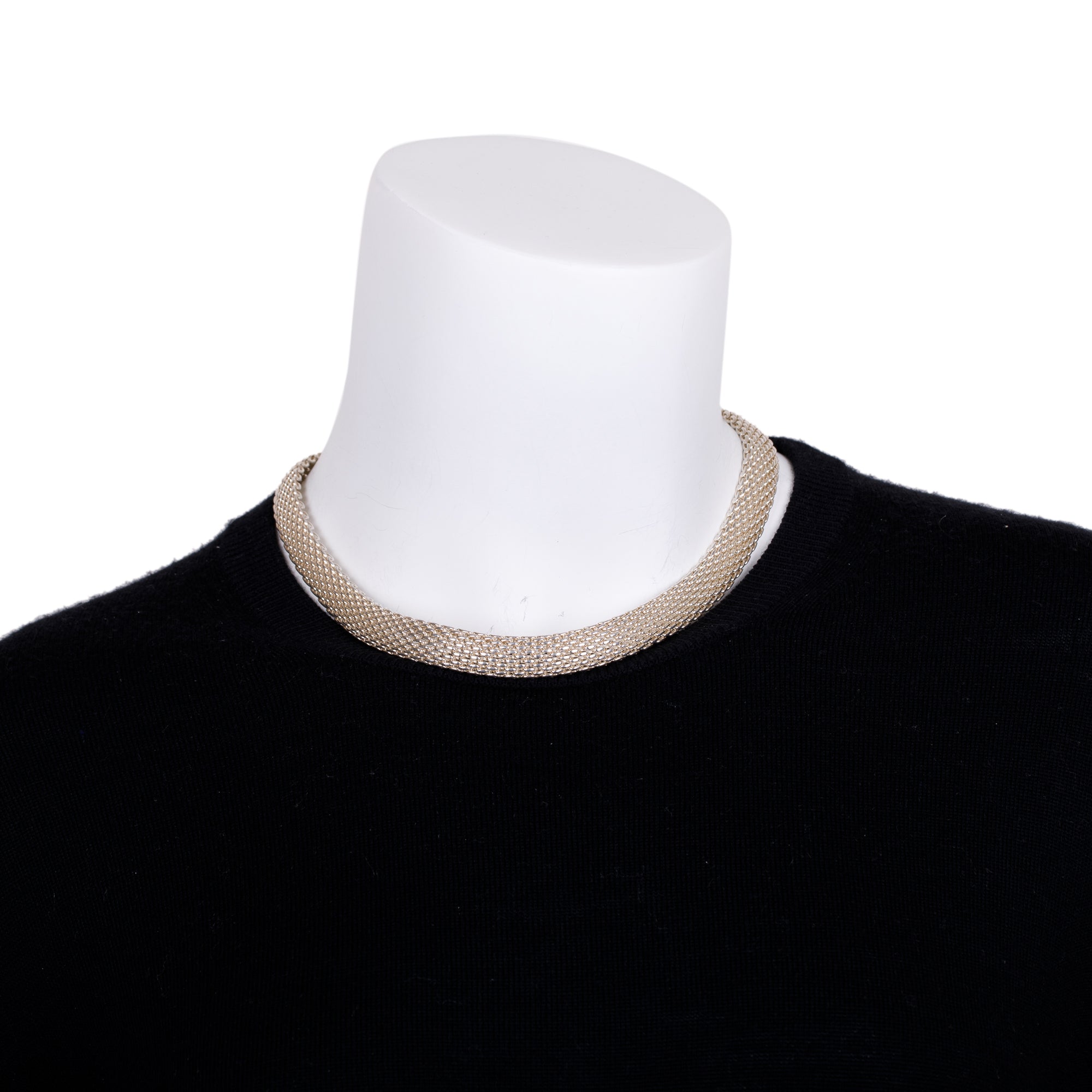 Tiffany & Co. Somerset Mesh Collar Necklace