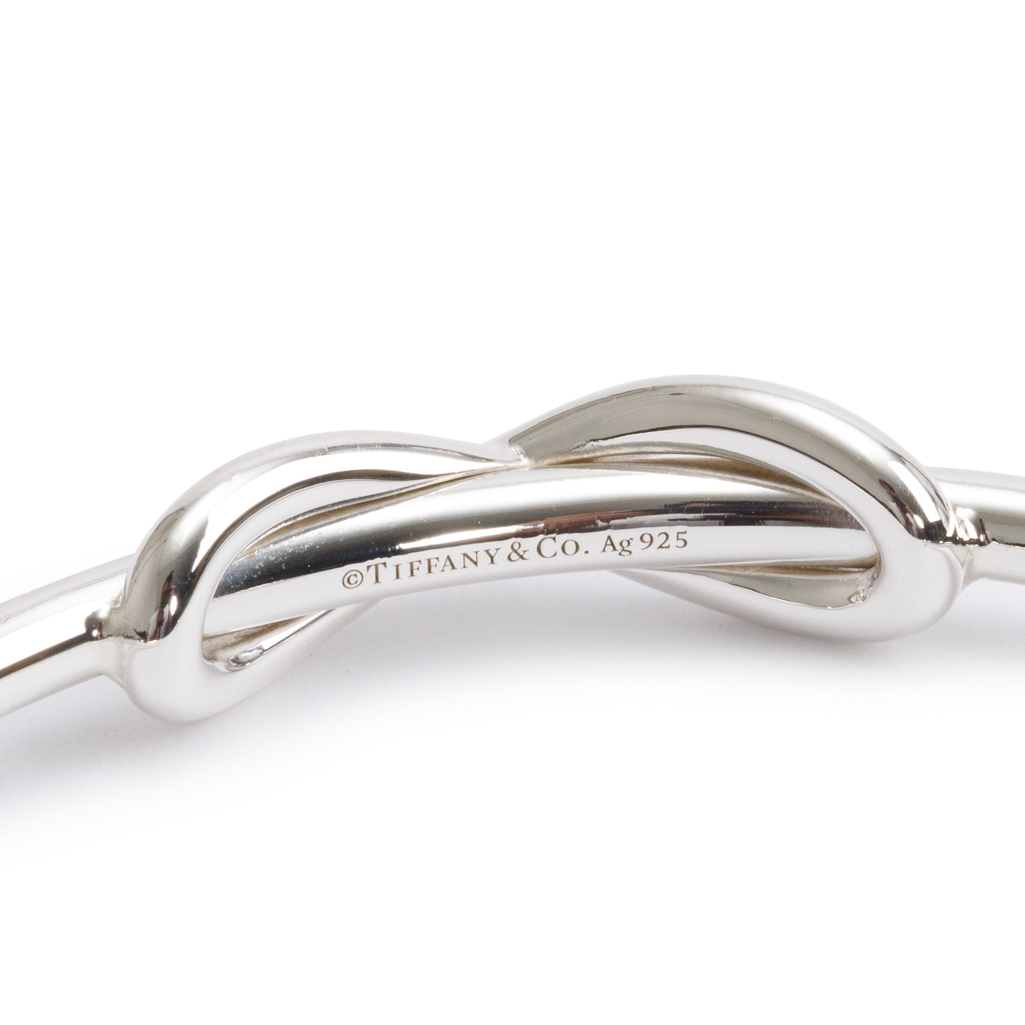 Tiffany & Co. Sterling SIlver Infinity Cuff Bracelet