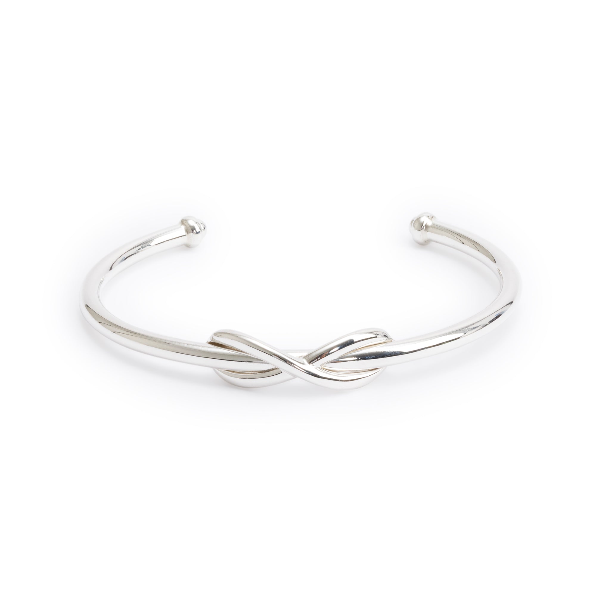 Tiffany & Co. Sterling SIlver Infinity Cuff Bracelet