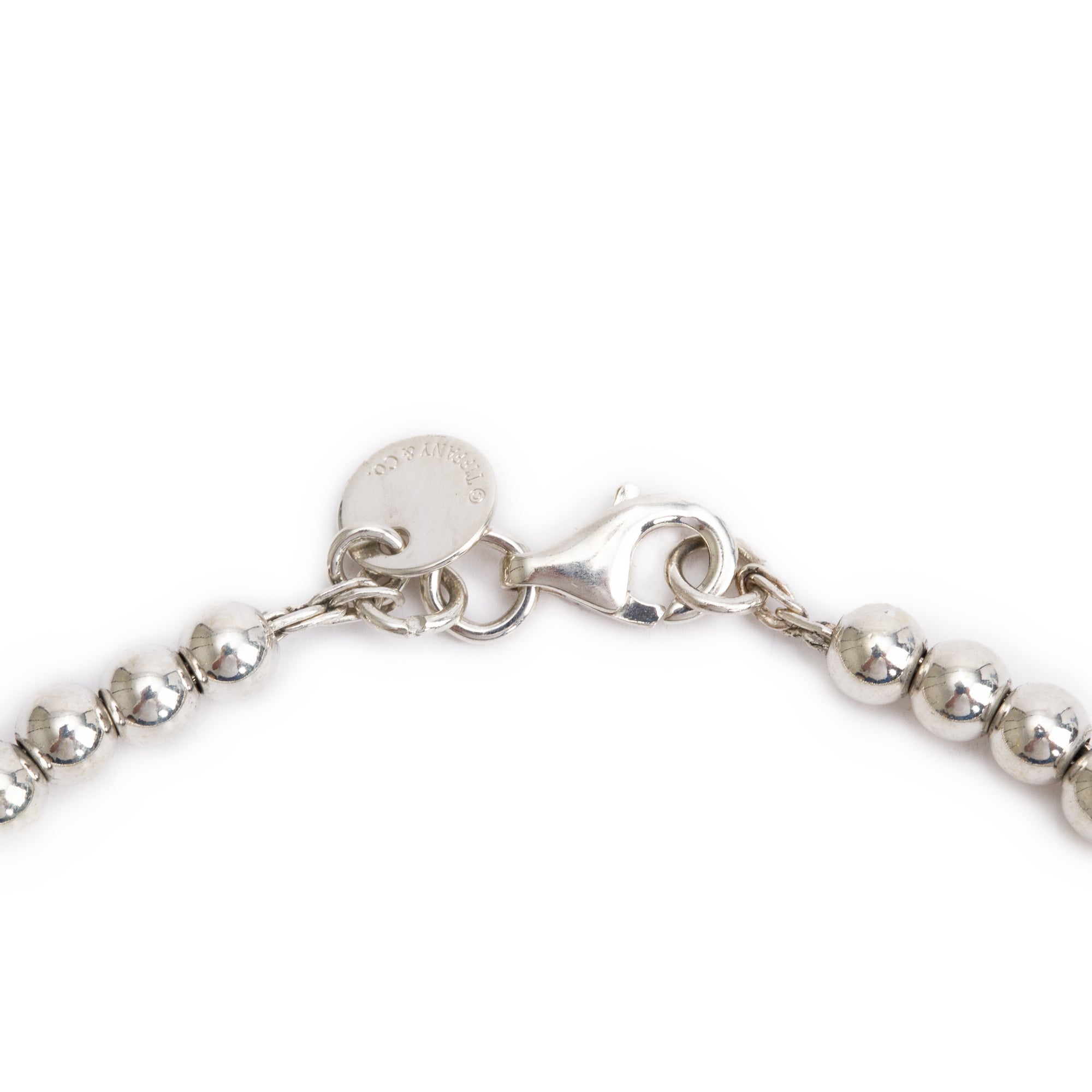 Tiffany & Co. Sterling Silver 10 MM HardWear Ball Bracelet