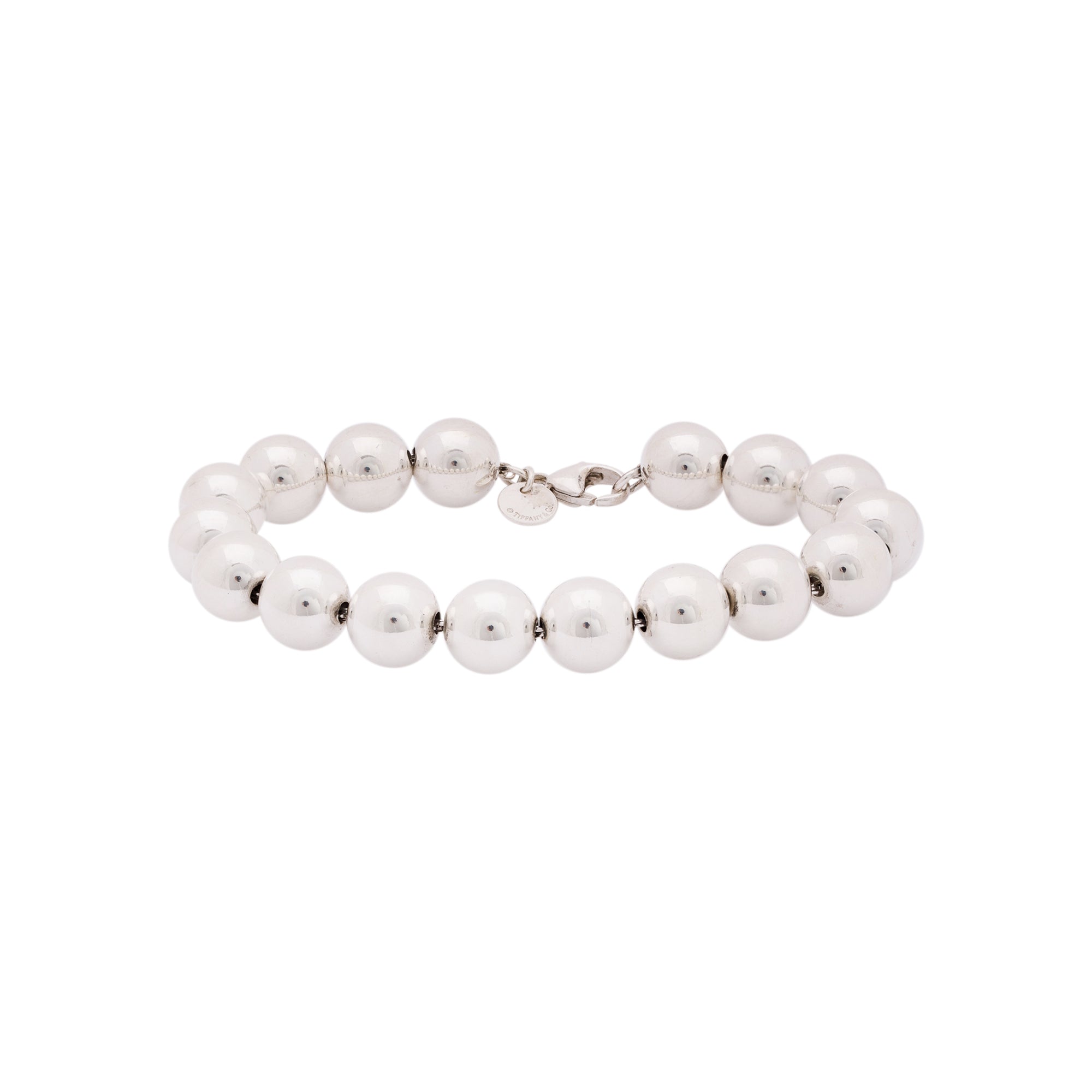 Tiffany & Co. Sterling Silver 10 mm HardWear Ball Bracelet