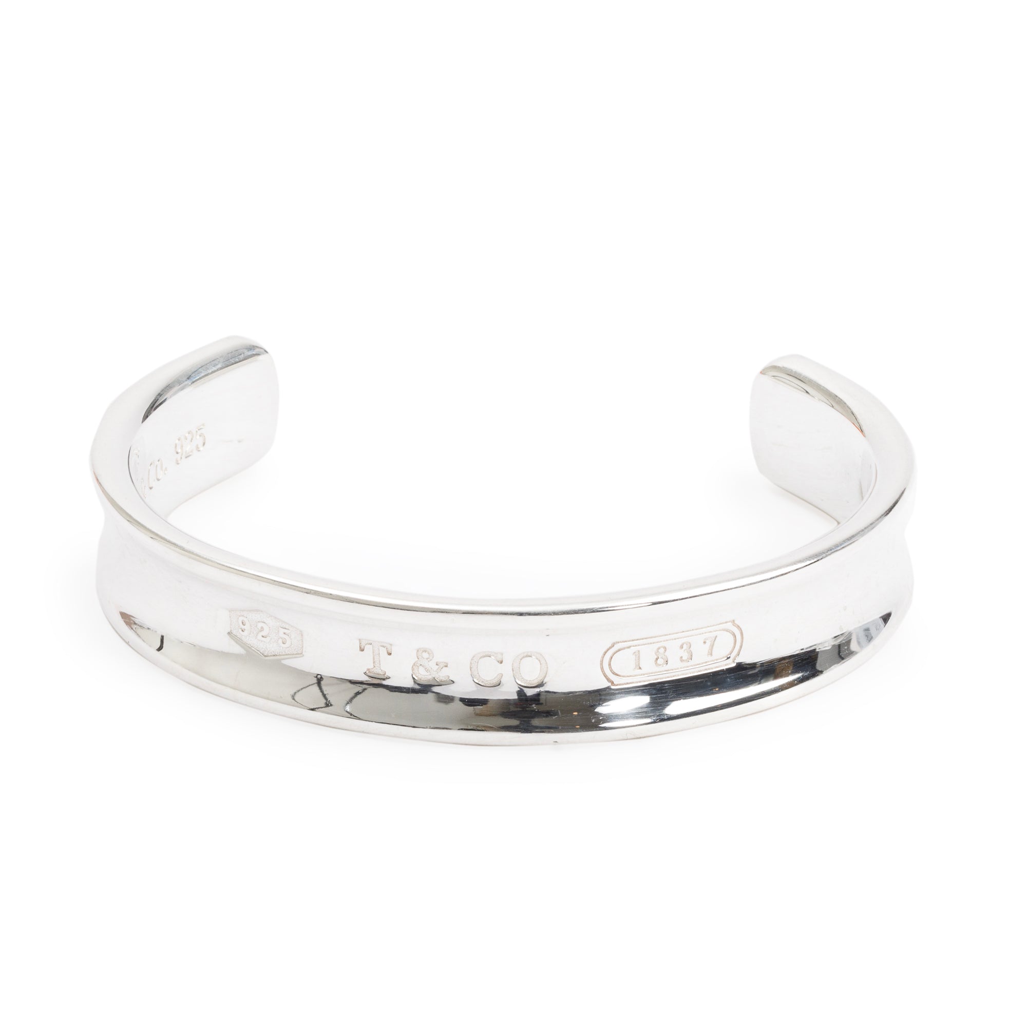 Tiffany & Co. Sterling Silver 1837 12 MM Cuff
