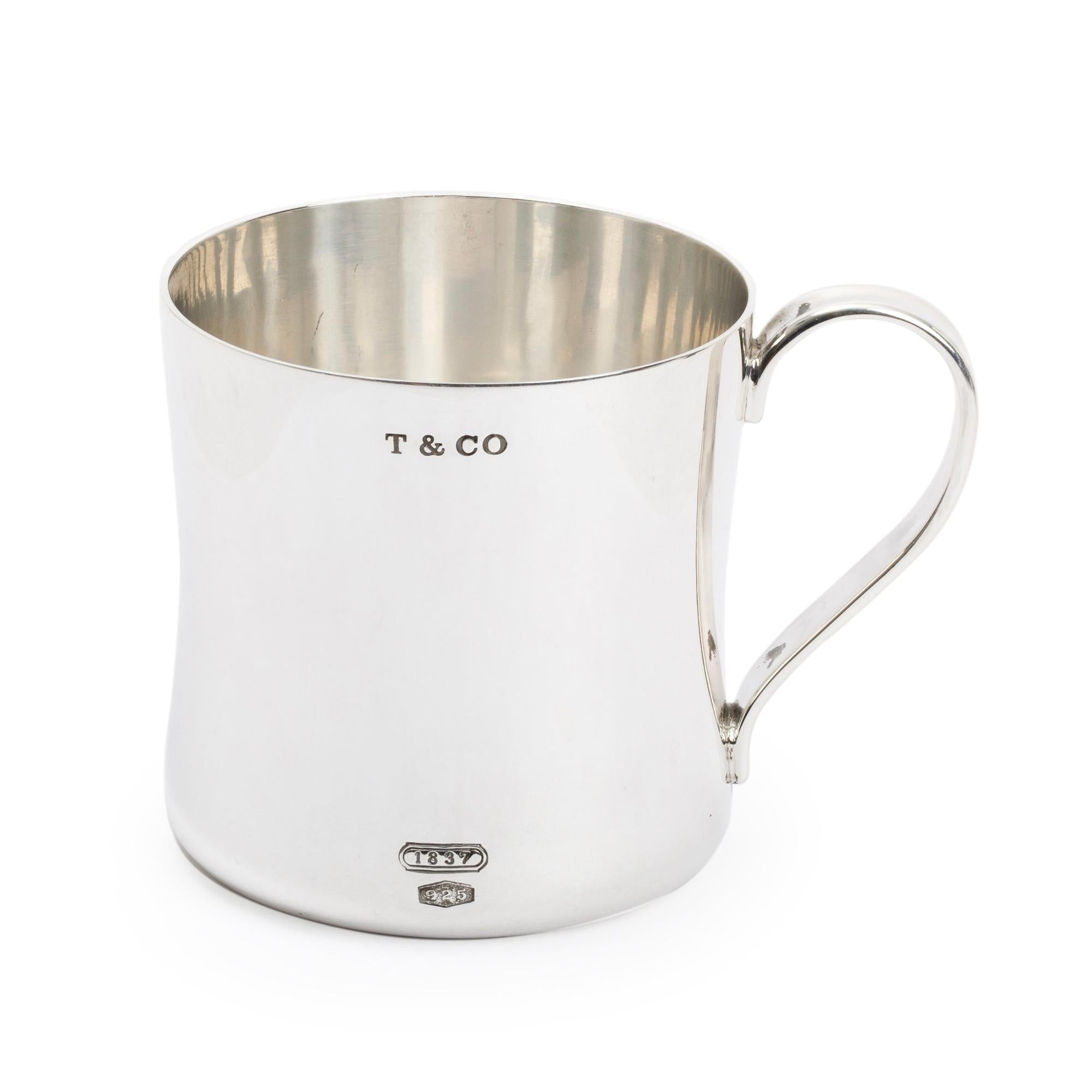 Tiffany & Co. Sterling Silver 1837 Baby Cup