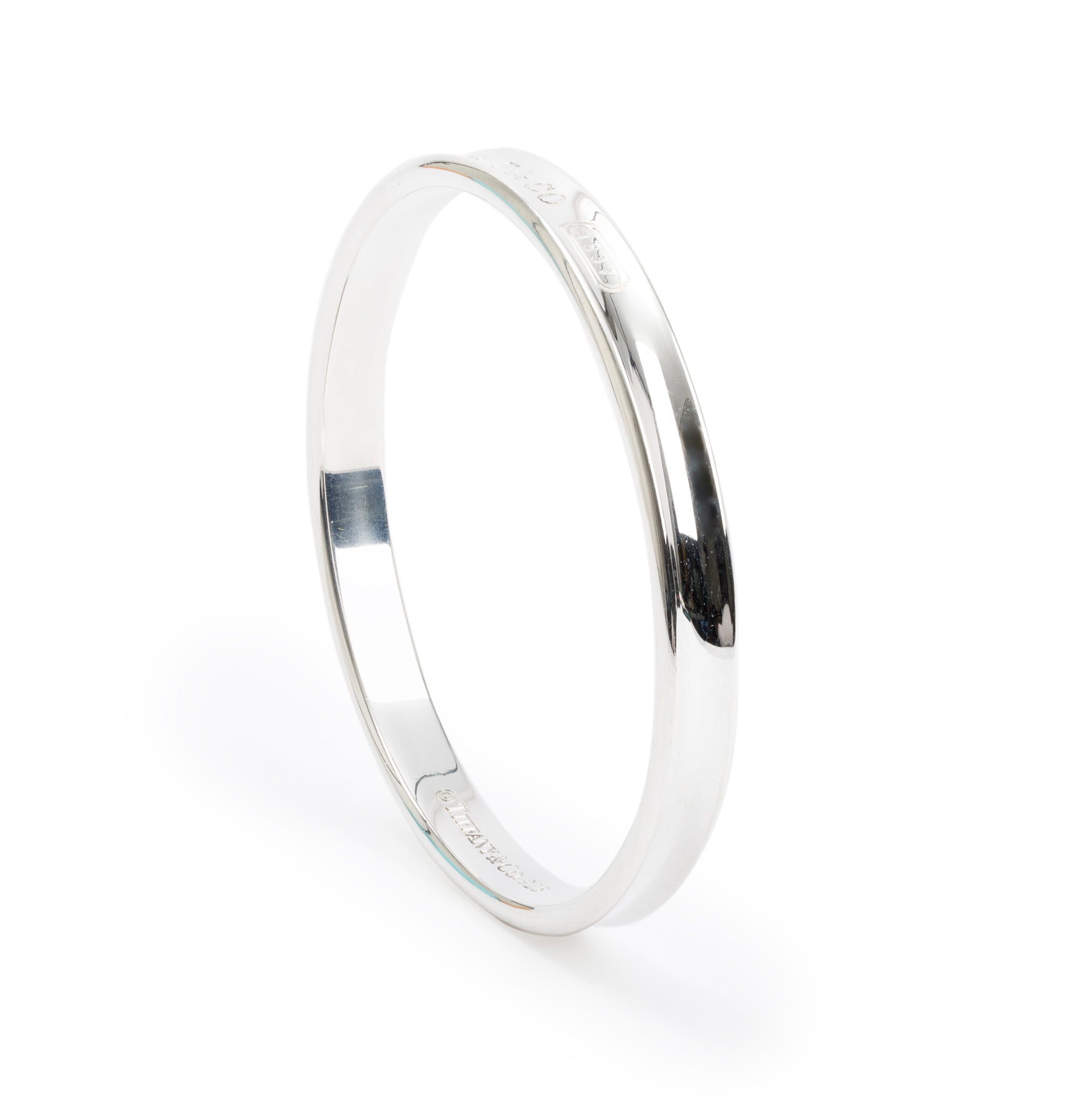 Tiffany & Co. Sterling Silver 1837 Bangle Bracelet
