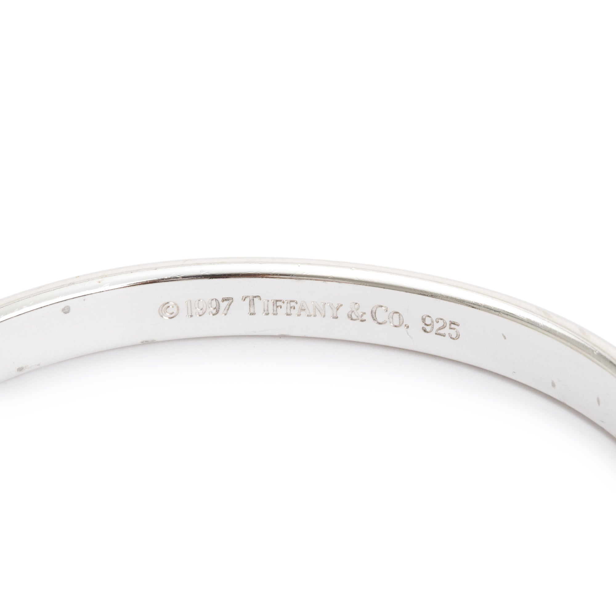Tiffany & Co. Sterling Silver 1837 Bangle Bracelet