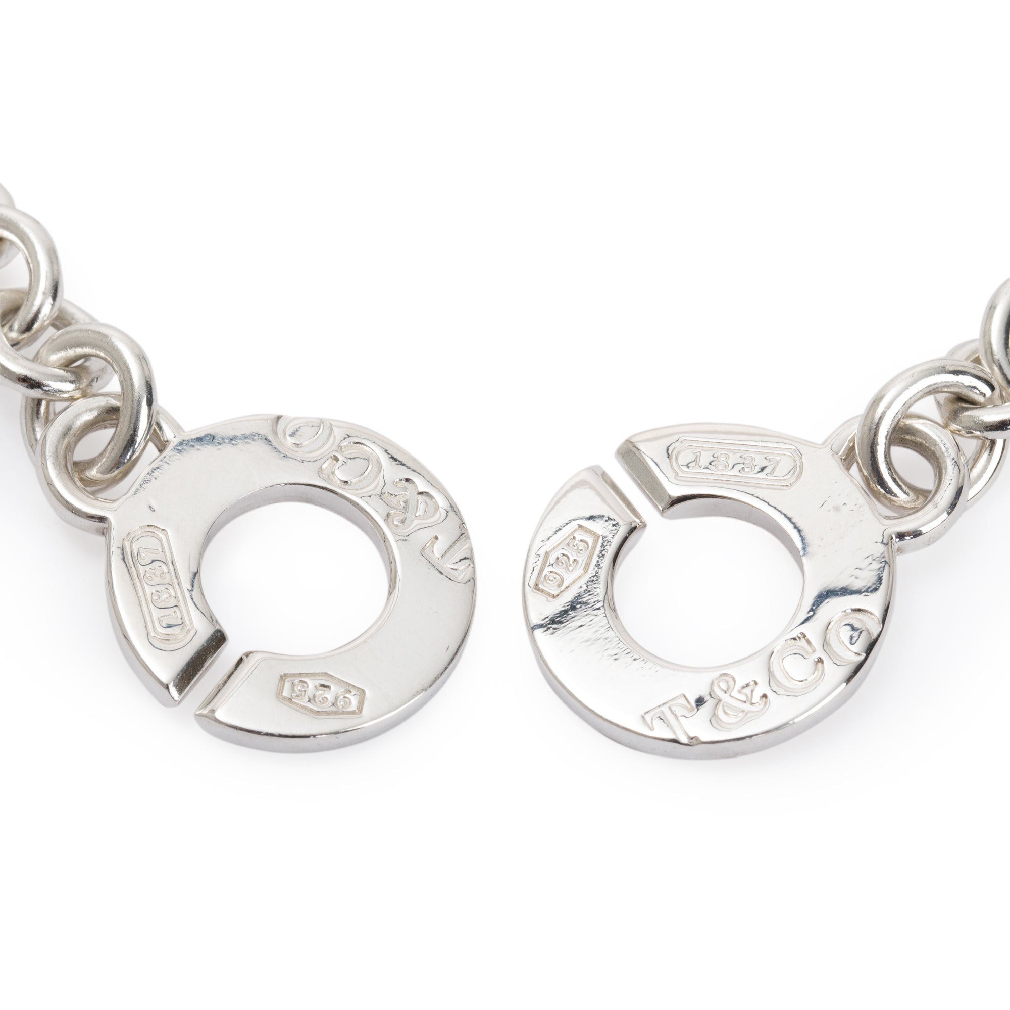 Tiffany & Co. Sterling Silver 1837 Interlocking Circles Bracelet