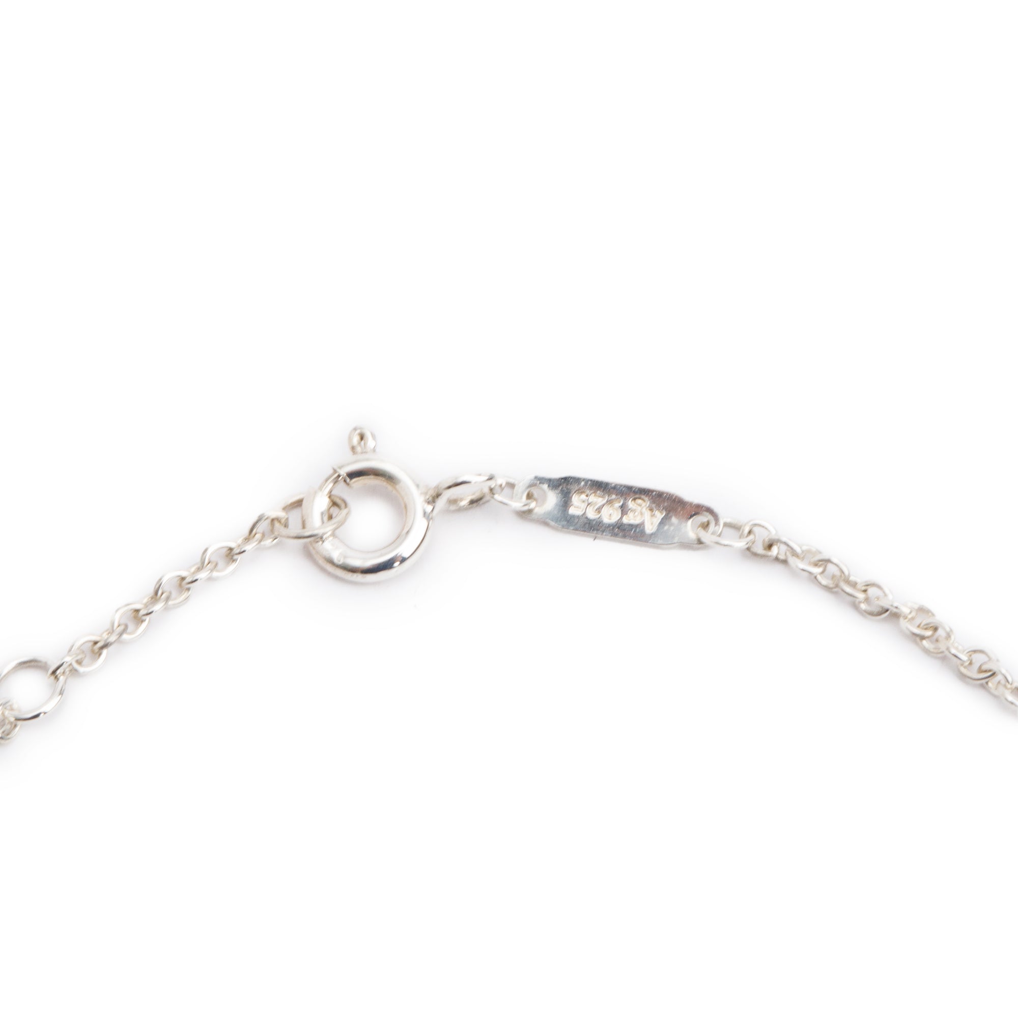 Tiffany & Co. Sterling Silver 1837 Interlocking Circles Chain Bracelet