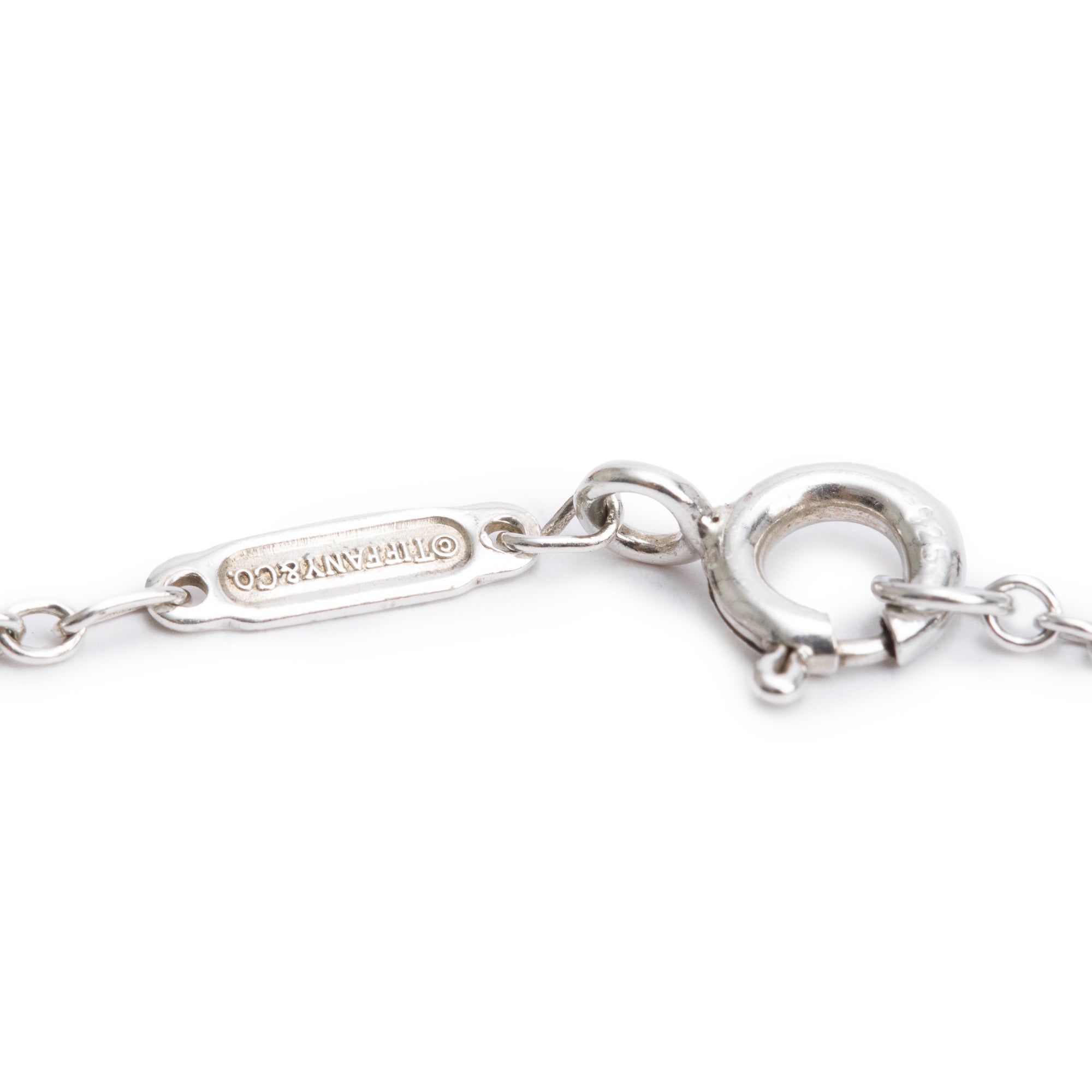 Tiffany & Co. Sterling Silver 1837 Interlocking Circles Chain Bracelet