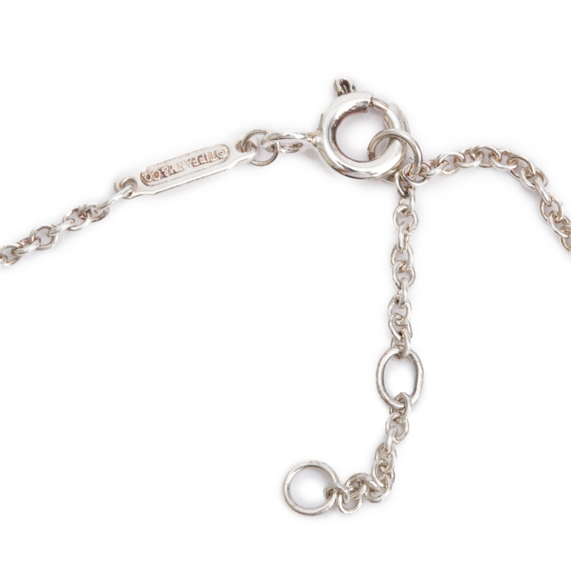 Tiffany & Co. Sterling Silver 1837 Interlocking Circles Chain Bracelet