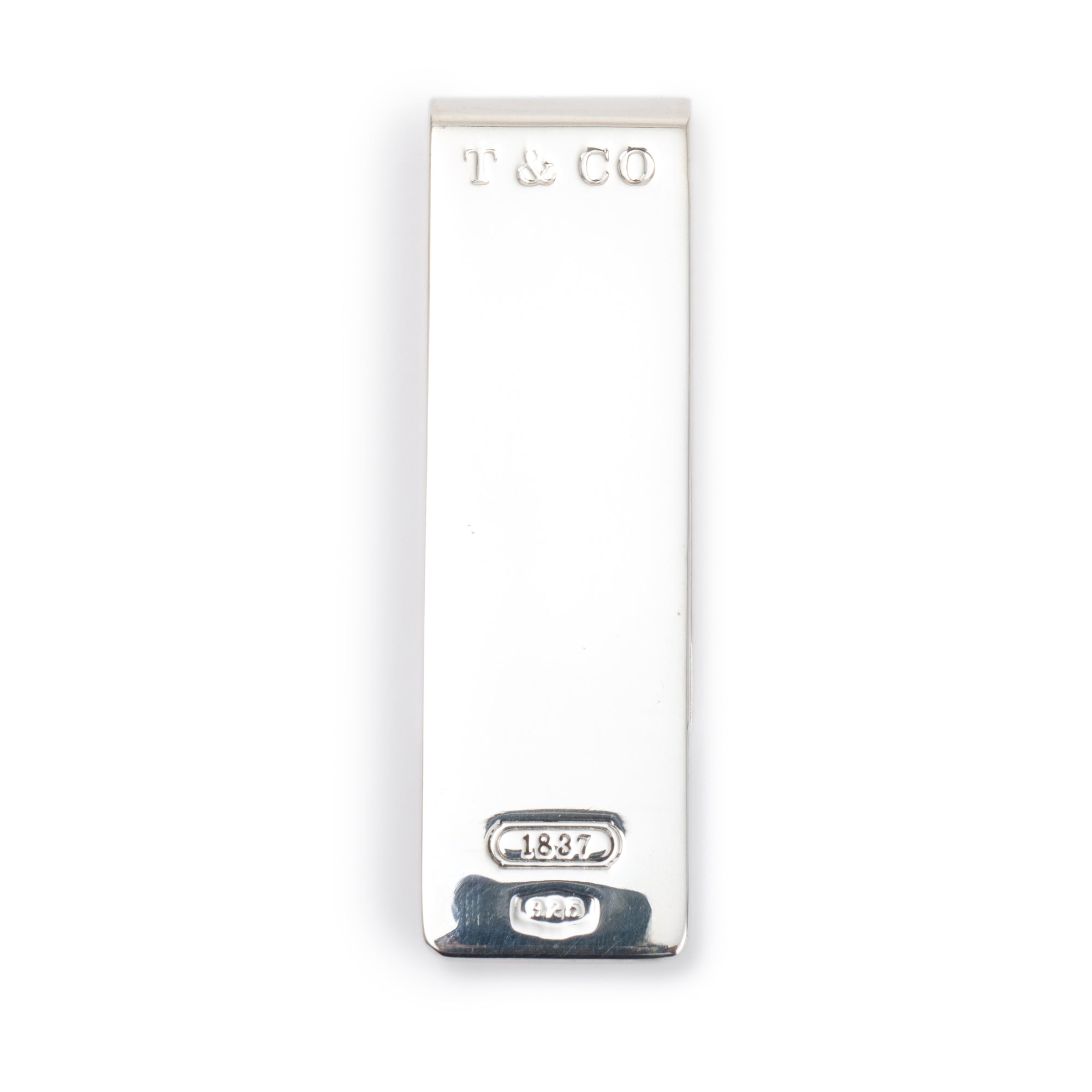 Tiffany & Co. Sterling Silver 1837 Money Clip