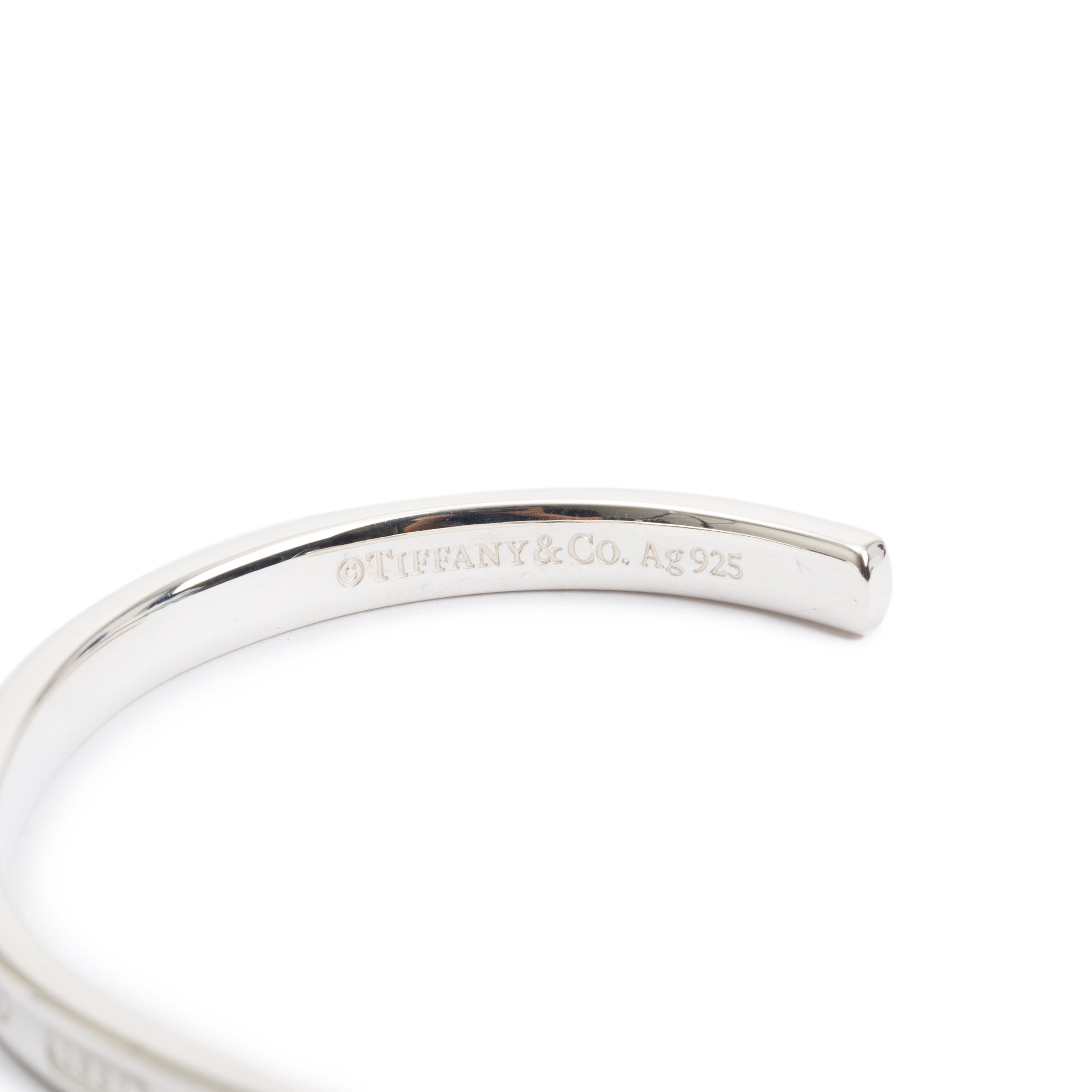 Tiffany & Co. Sterling Silver 1837 Narrow 5 MM Cuff w/ Box