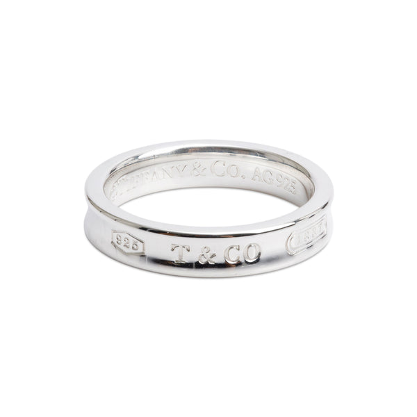 Tiffany & Co. Sterling Silver 1837 Narrow Ring, Size 6 – OLIVER'S