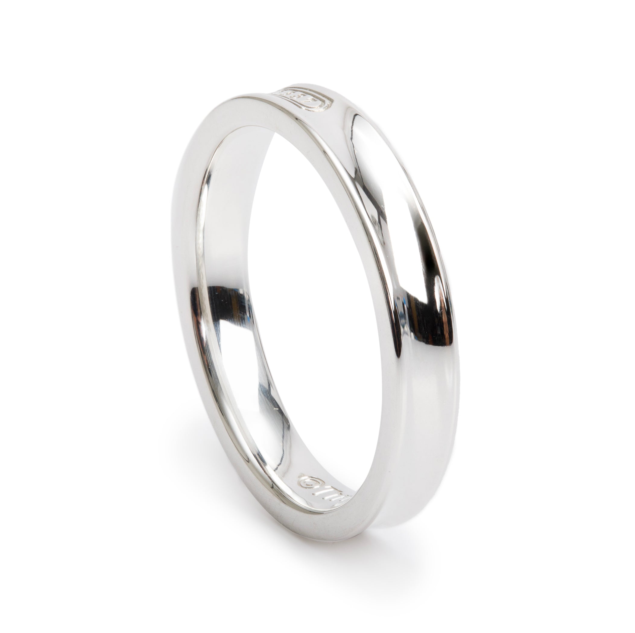 Tiffany & Co. Sterling Silver 1837 Narrow Ring, Size 9.25