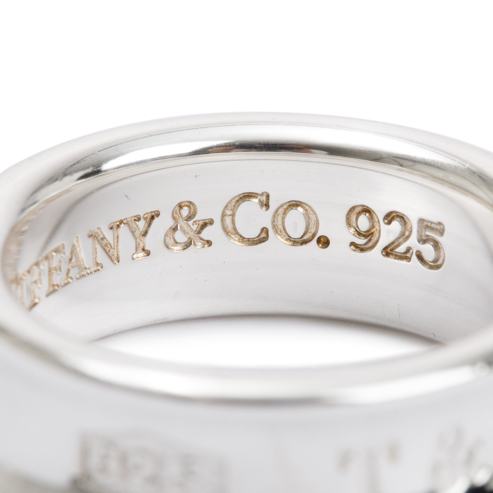 Tiffany & Co. Sterling Silver 1837 Ring, Size 6