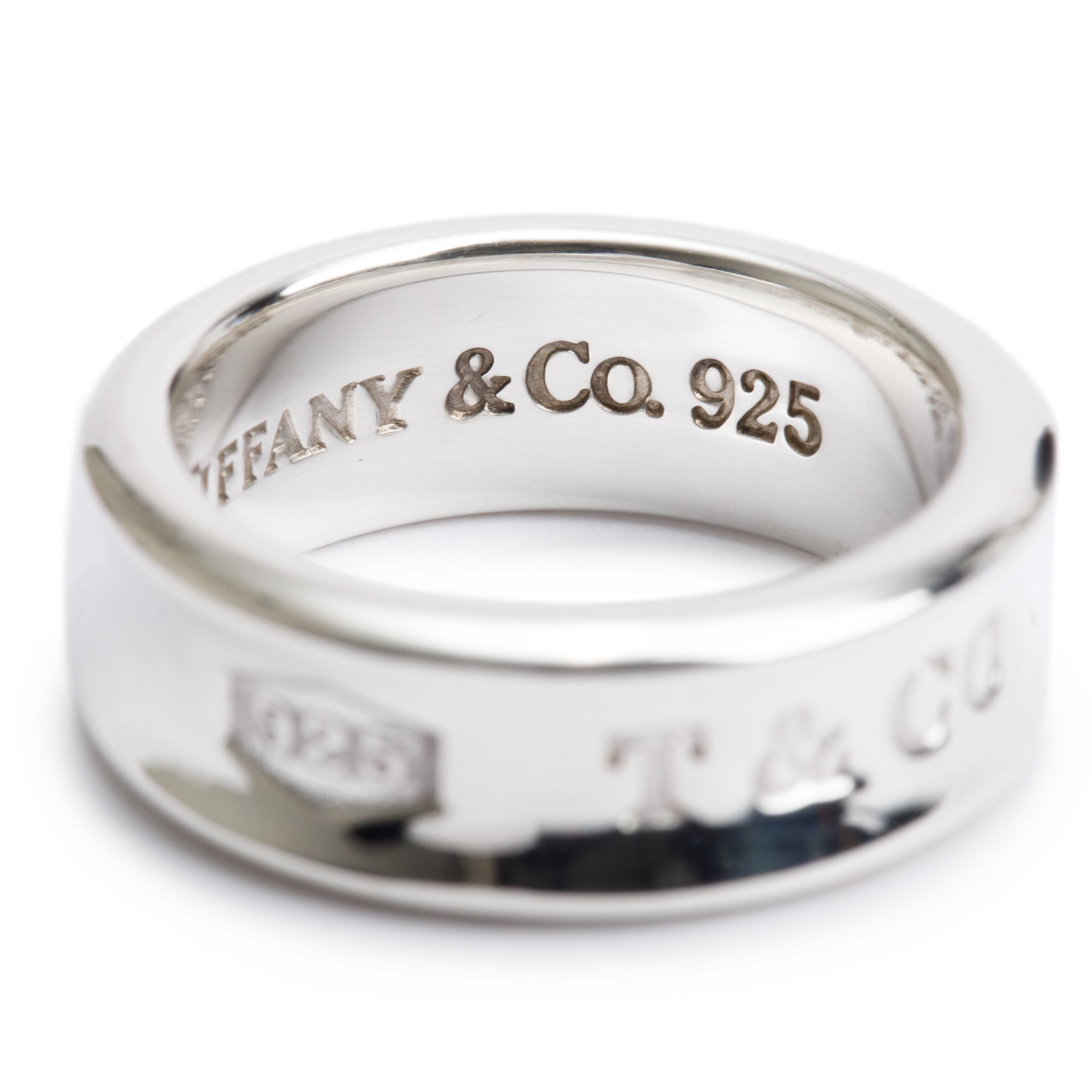 Tiffany & Co. Sterling Silver 1837 Ring, Size 6
