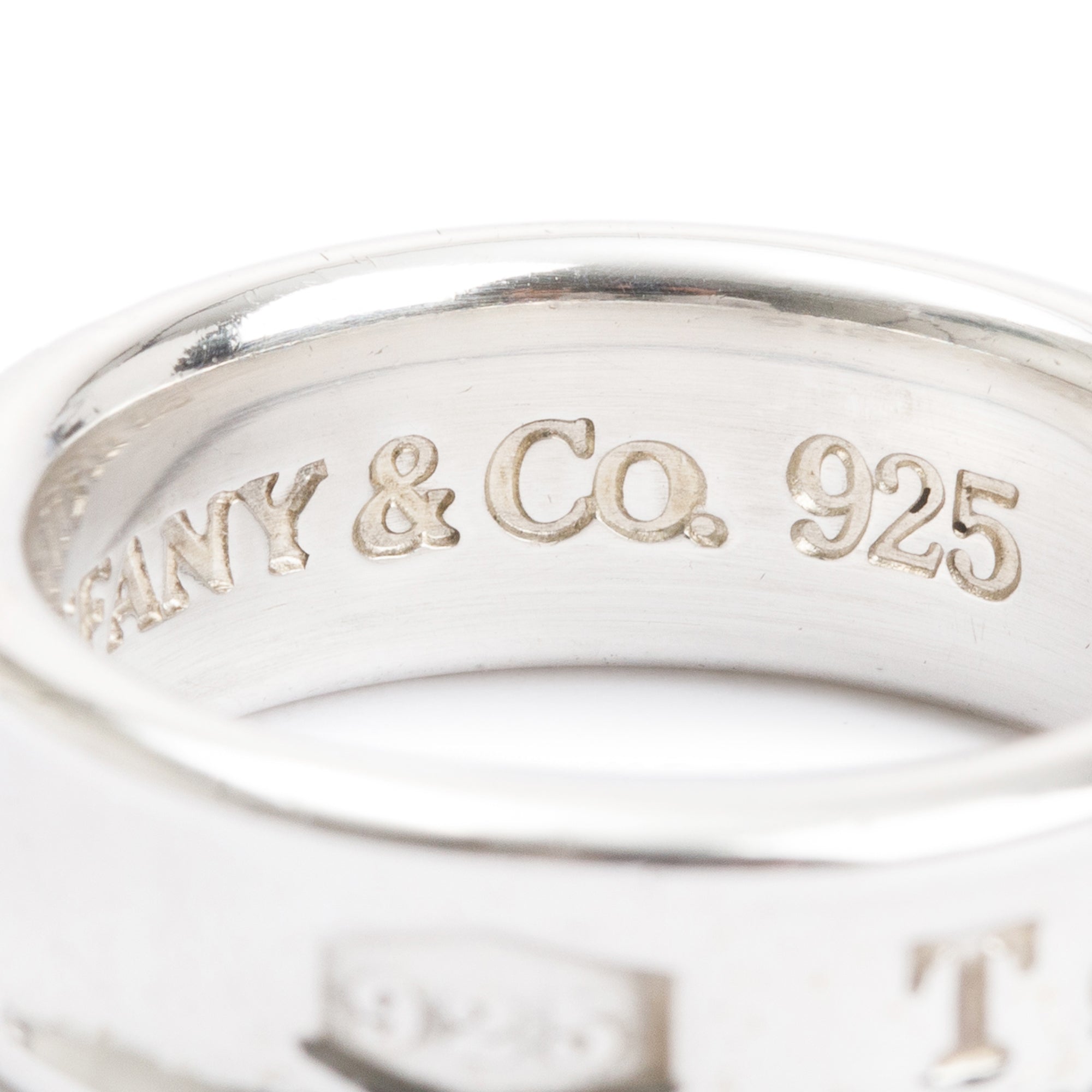 Tiffany & Co. Sterling Silver 1837 Ring, Size 6.5