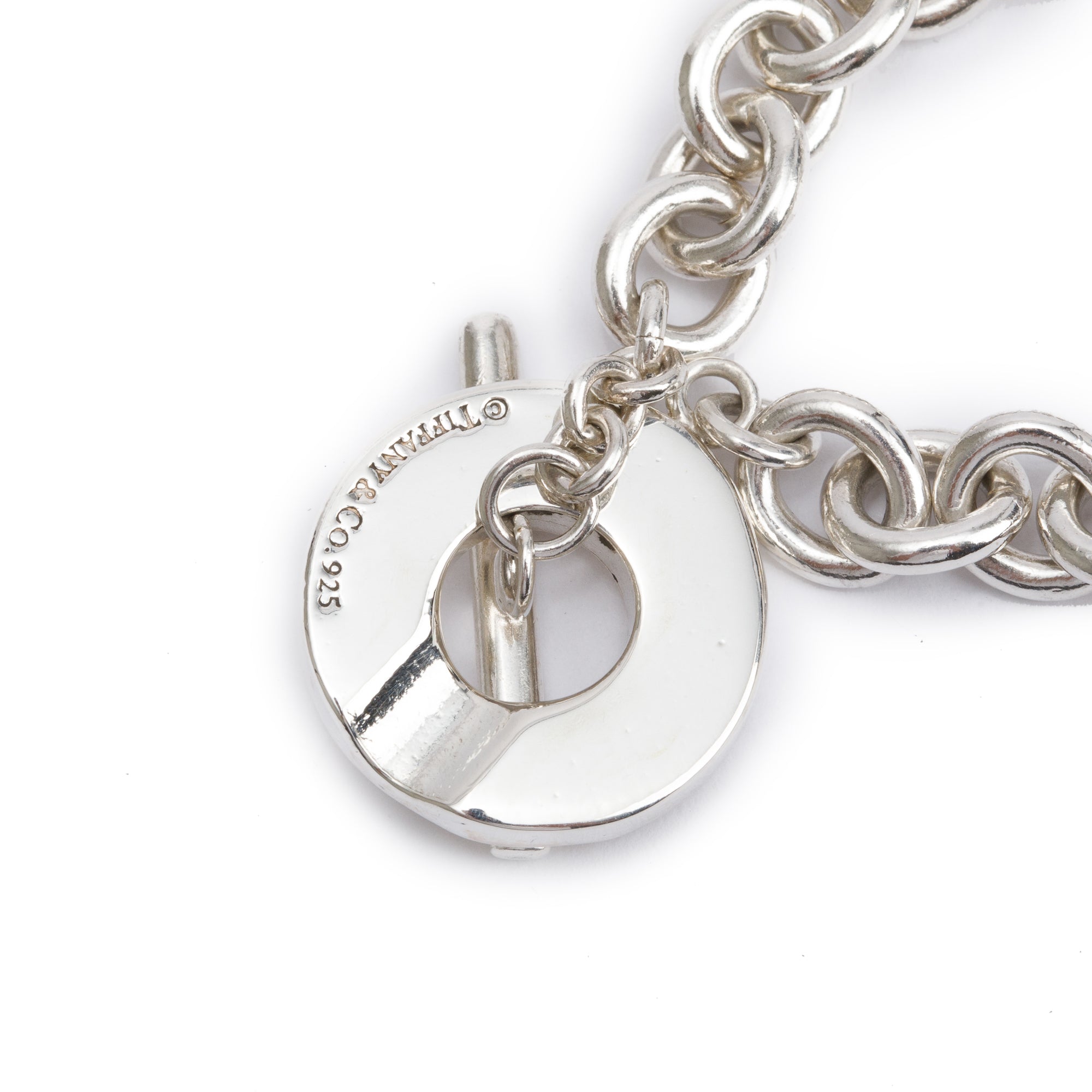 Tiffany & Co. Sterling Silver 1837 Toggle Bracelet